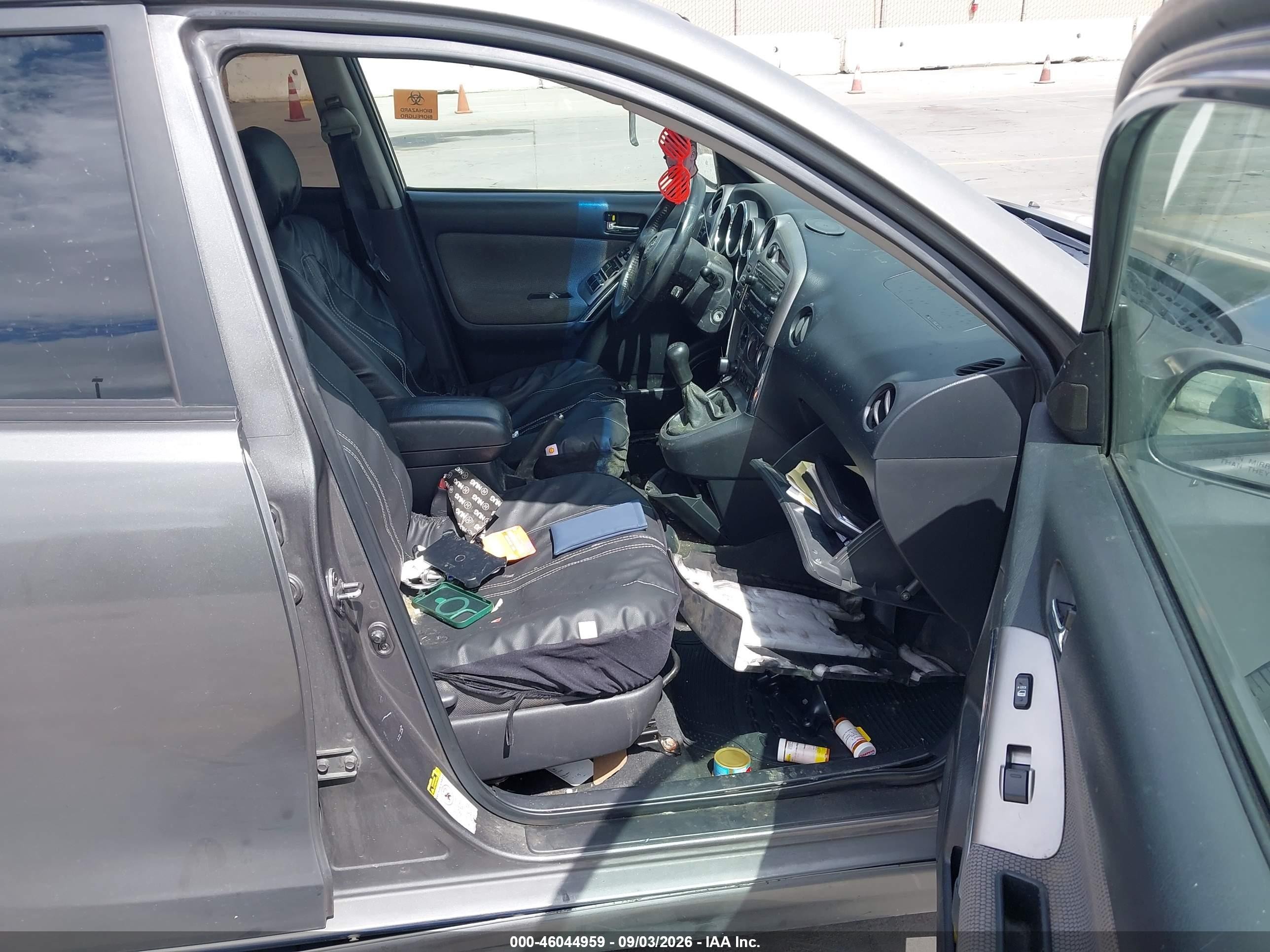2007 Toyota Matrix Xr Gray vin: 2T1KR30EX7C643709