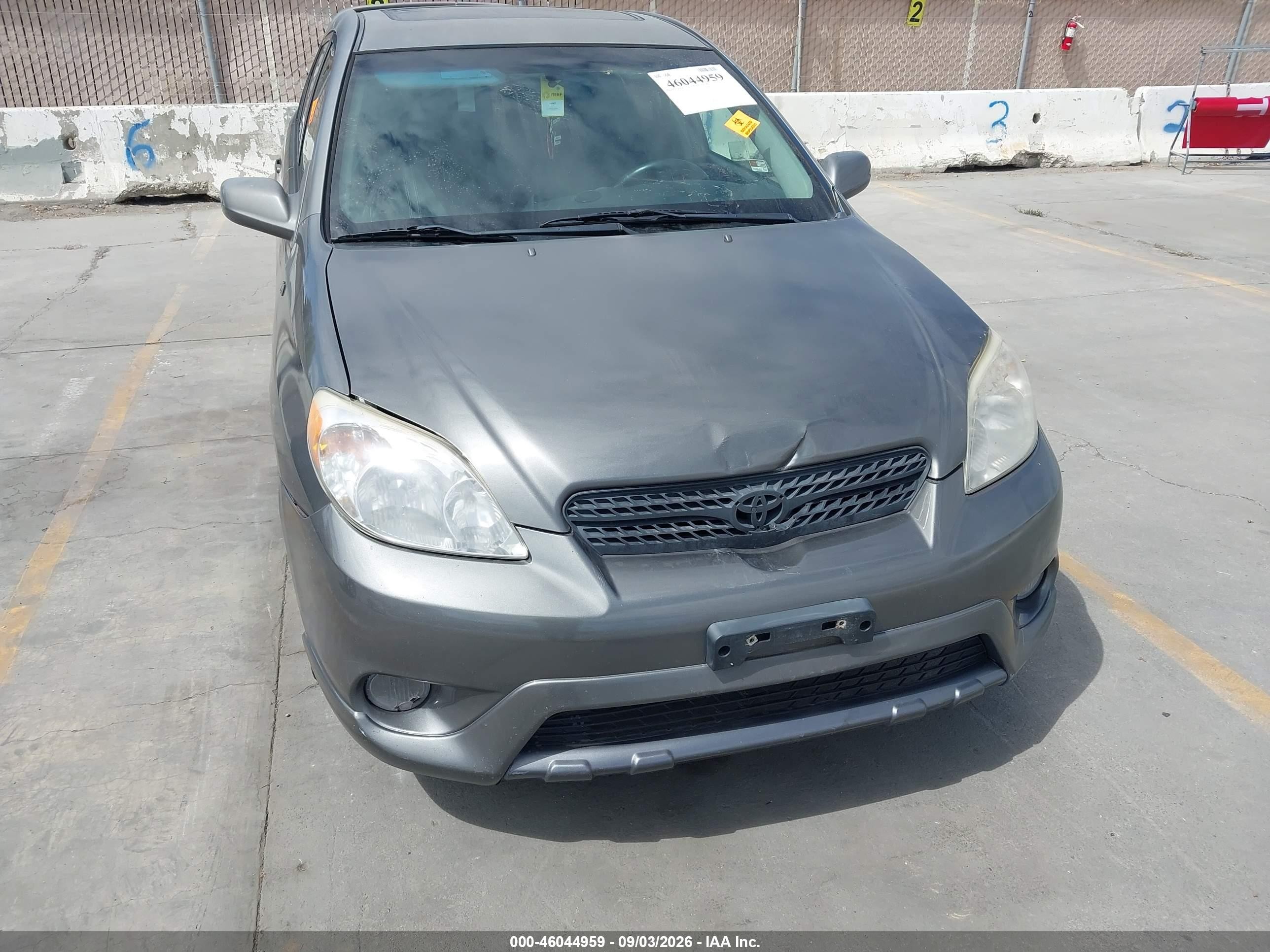 2007 Toyota Matrix Xr Gray vin: 2T1KR30EX7C643709