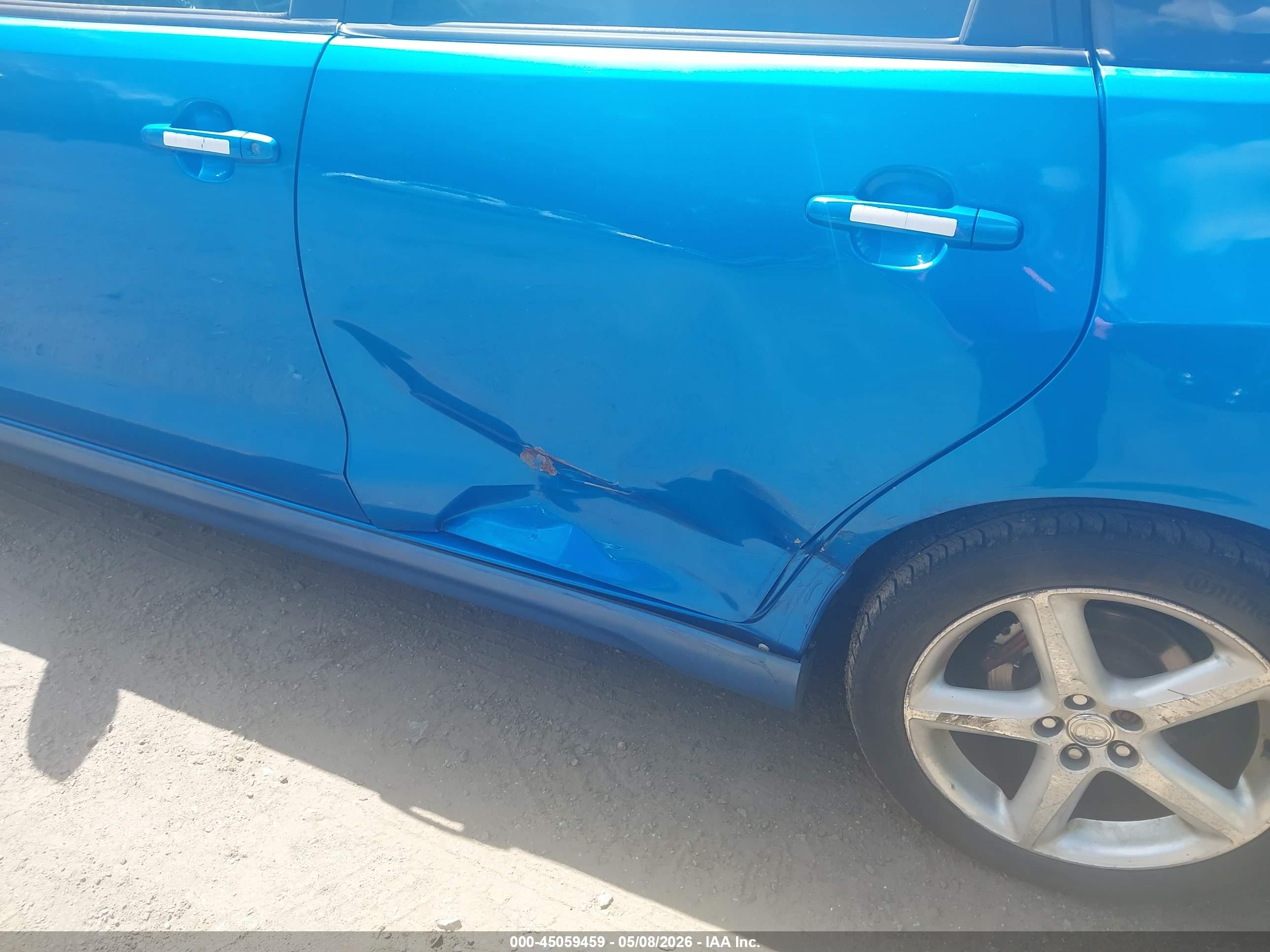 2007 Toyota Matrix Xr Blue vin: 2T1KR30EX7C645704