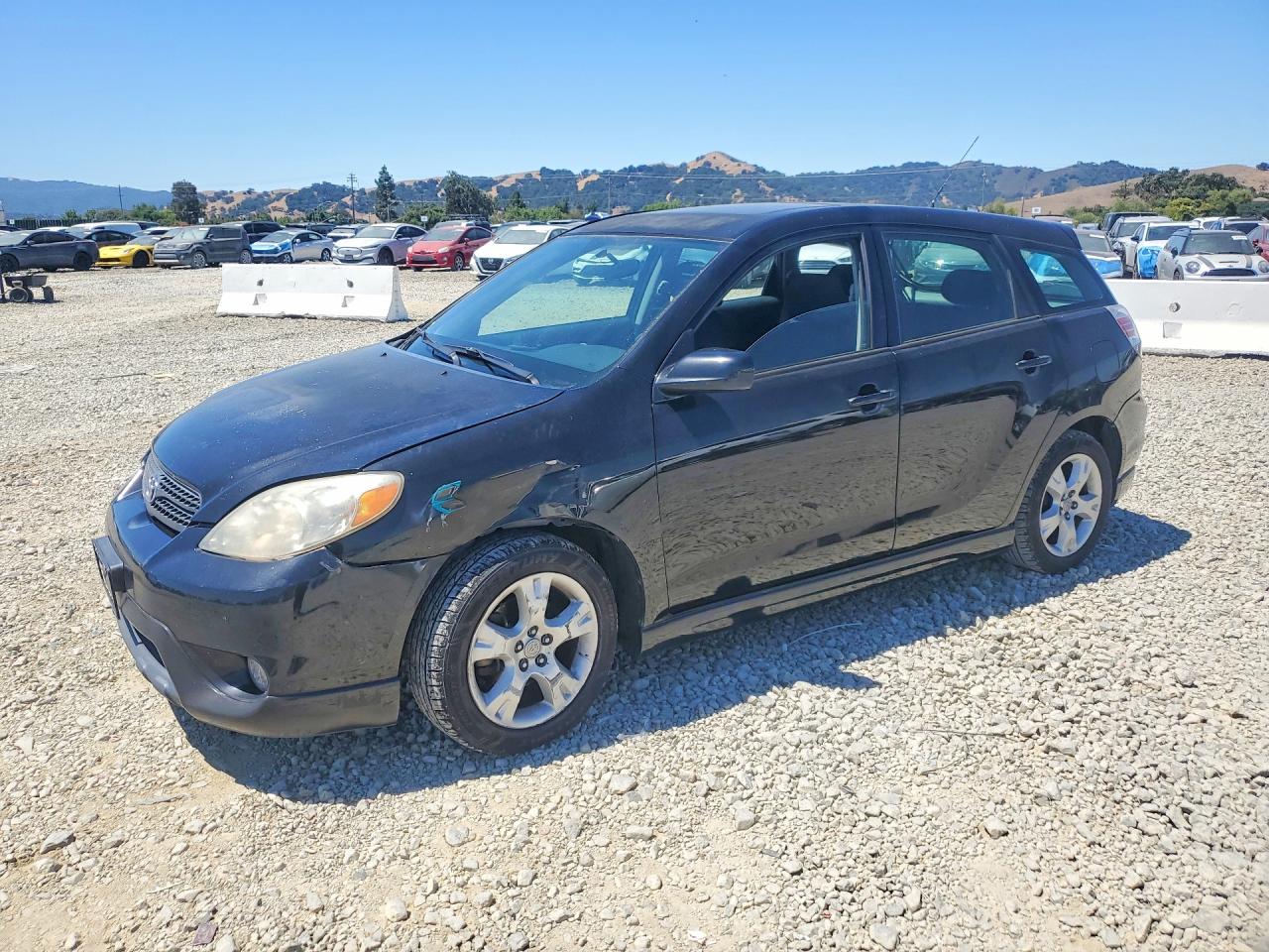 2007 Toyota Corolla Matrix Xr Black vin: 2T1KR30EX7C663989