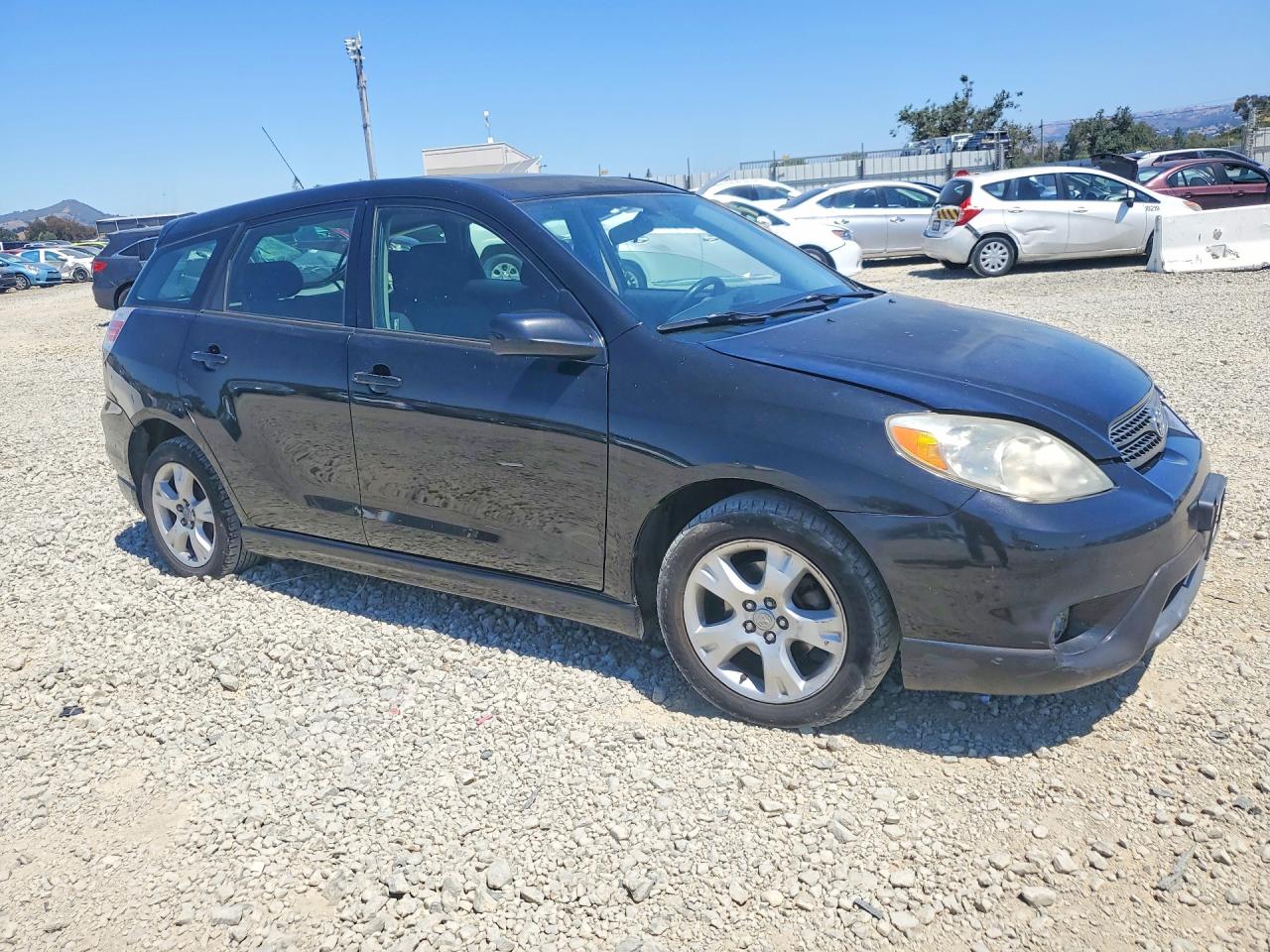 2007 Toyota Corolla Matrix Xr Black vin: 2T1KR30EX7C663989