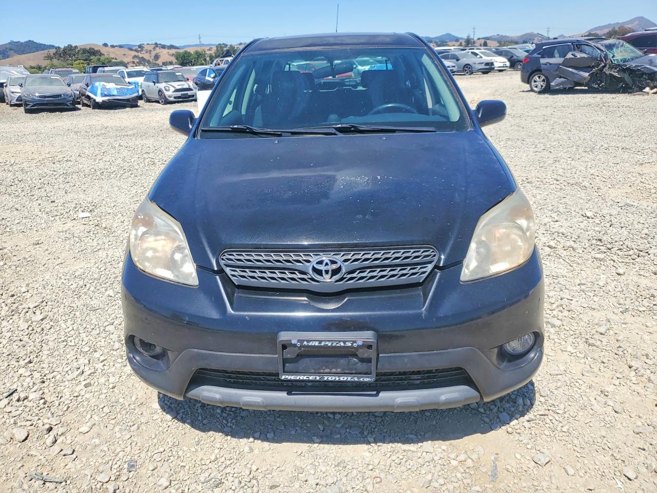 2007 Toyota Corolla Matrix Xr Black vin: 2T1KR30EX7C663989