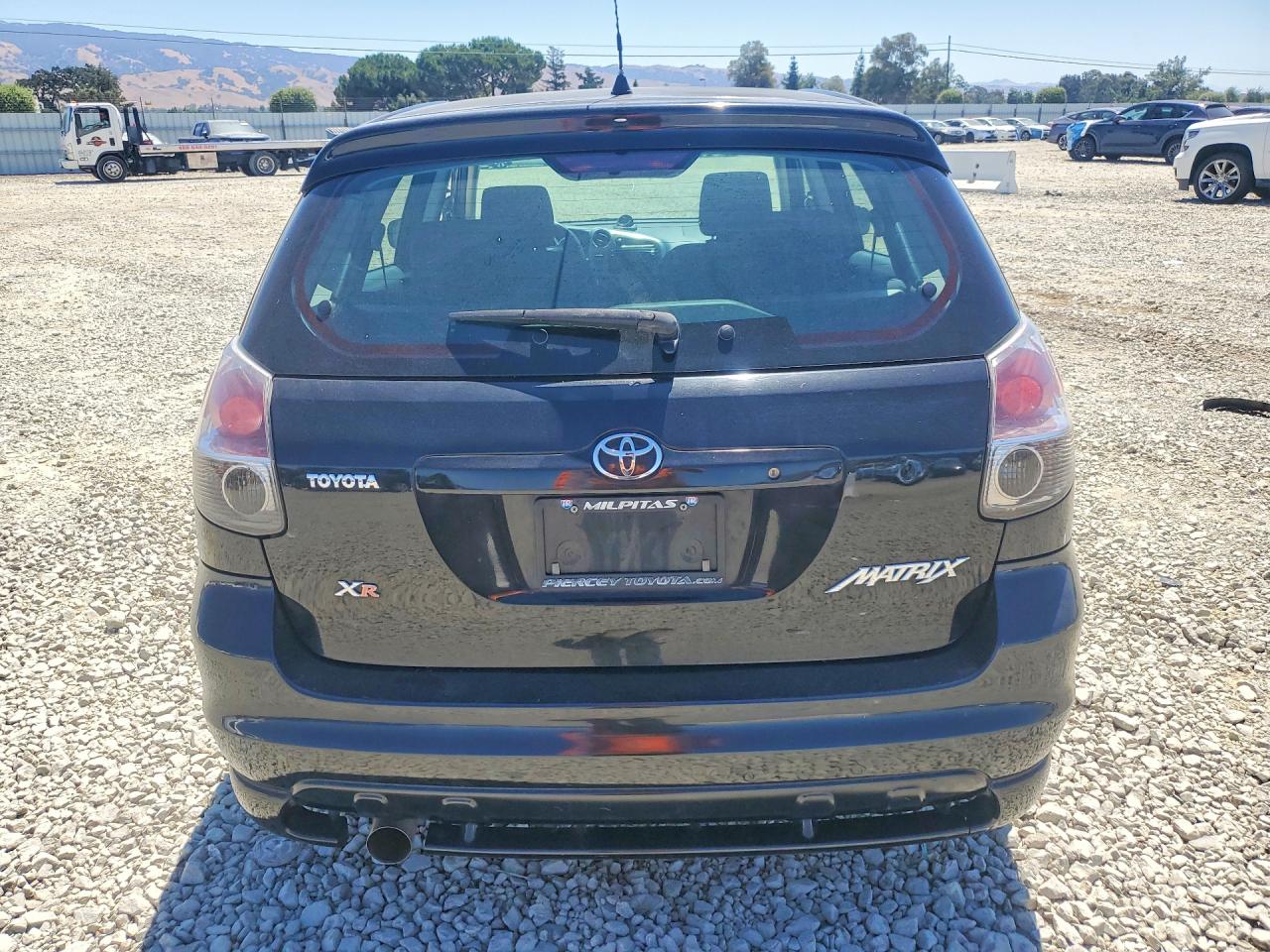 2007 Toyota Corolla Matrix Xr Black vin: 2T1KR30EX7C663989