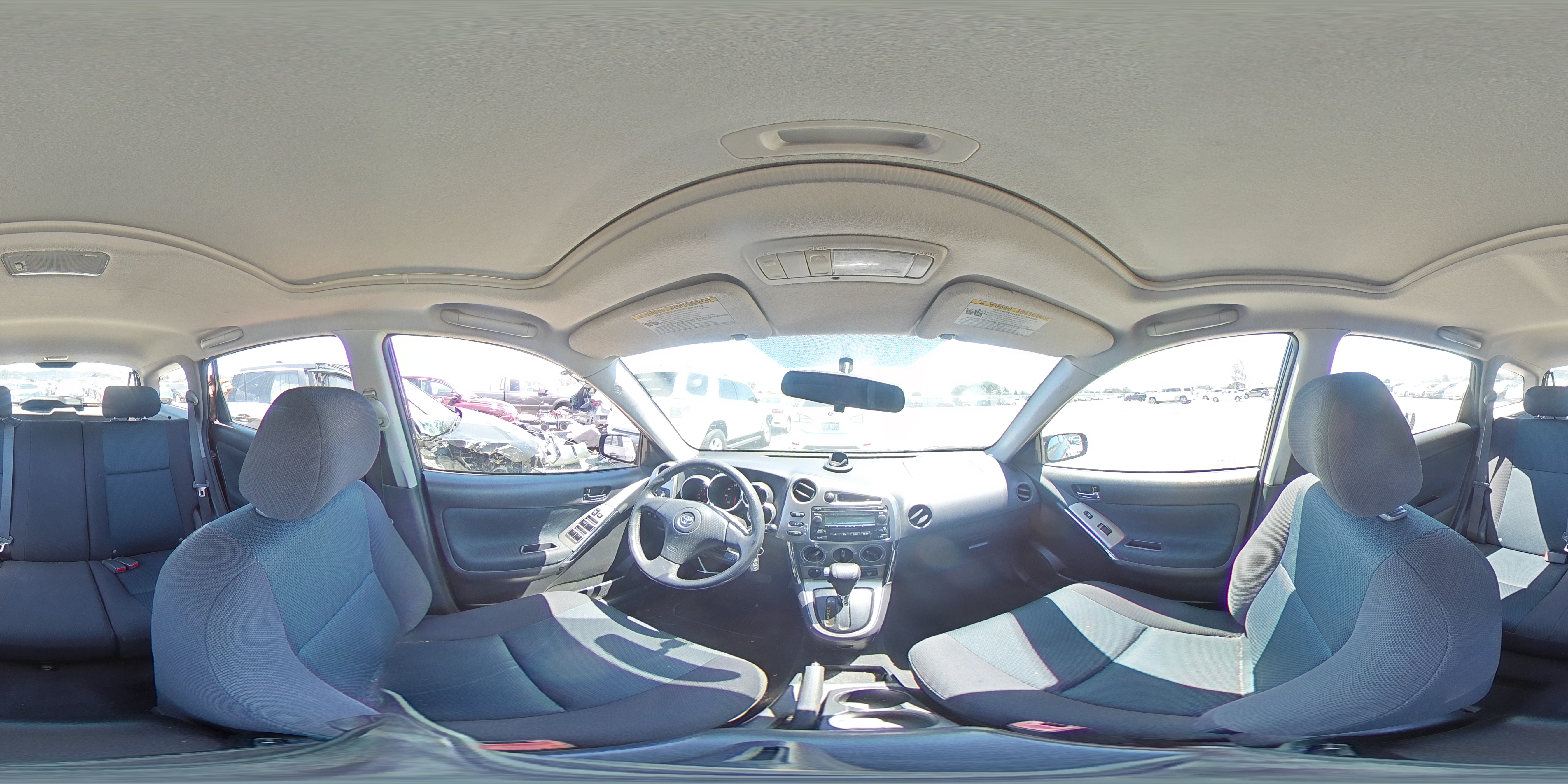 2007 Toyota Corolla Matrix Xr Black vin: 2T1KR30EX7C663989