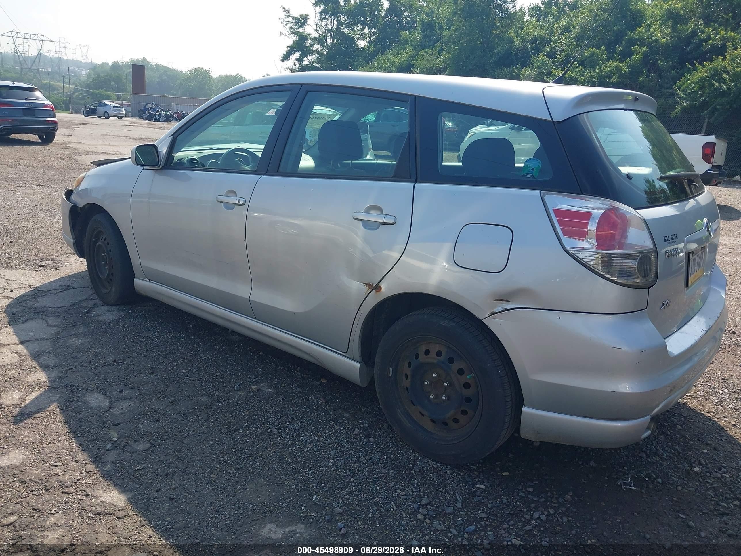 2008 Toyota Matrix Xr Серебряный vin: 2T1KR30EX8C706258