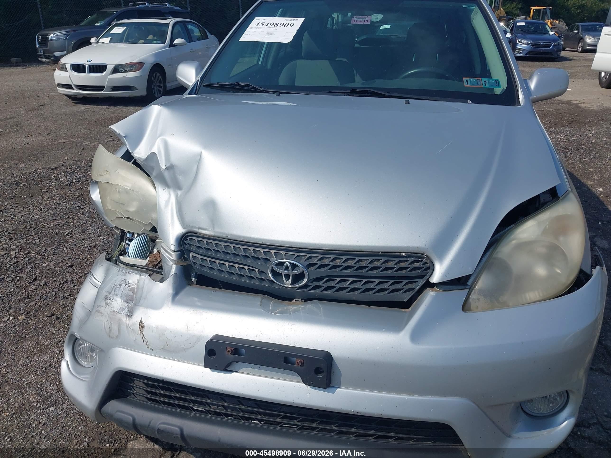 2008 Toyota Matrix Xr Серебряный vin: 2T1KR30EX8C706258