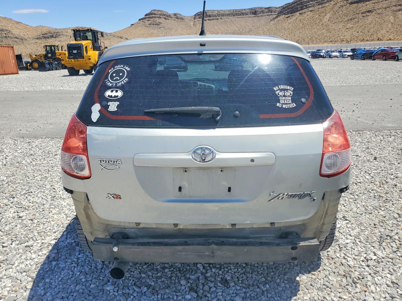 2003 Toyota Corolla Matrix Xr Silver vin: 2T1KR32E03C043367