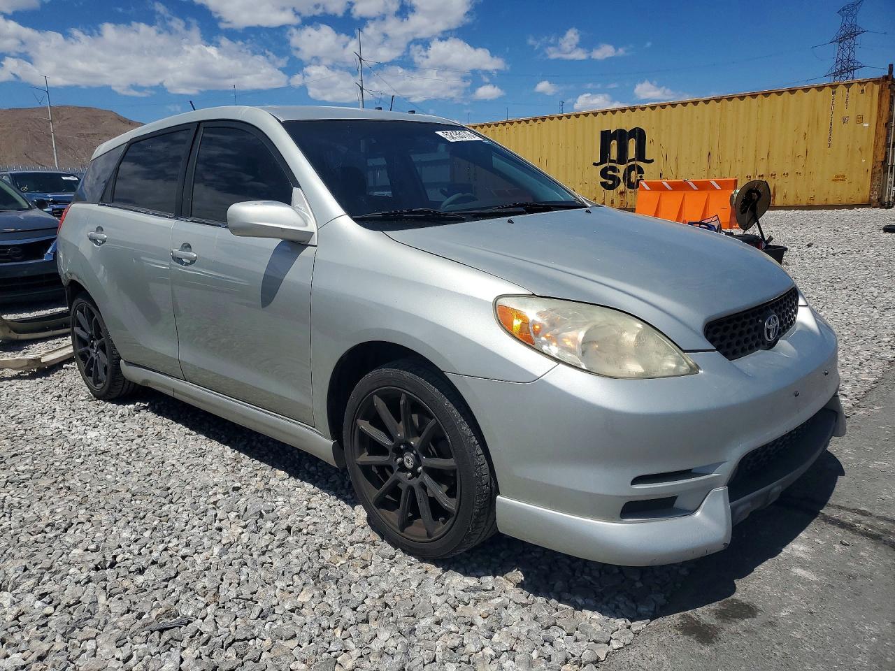 2003 Toyota Corolla Matrix Xr Silver vin: 2T1KR32E03C043367