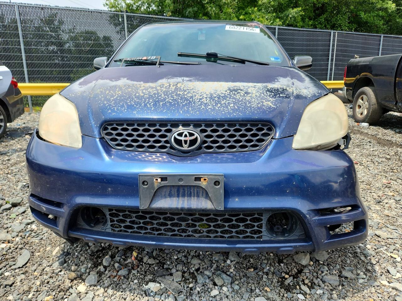 2003 Toyota Corolla Matrix Xr Blue vin: 2T1KR32E03C077664