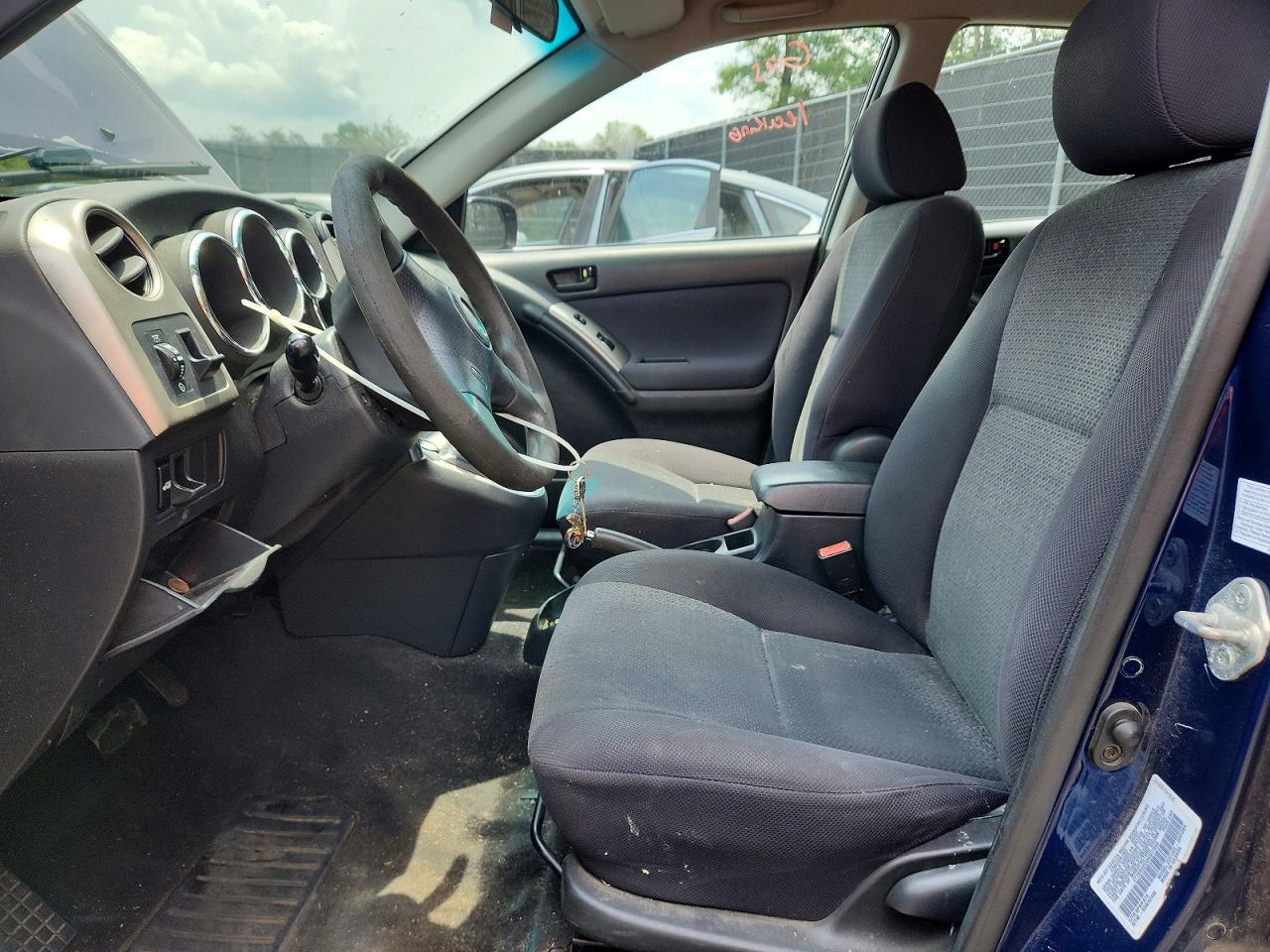 2003 Toyota Corolla Matrix Xr Blue vin: 2T1KR32E03C077664