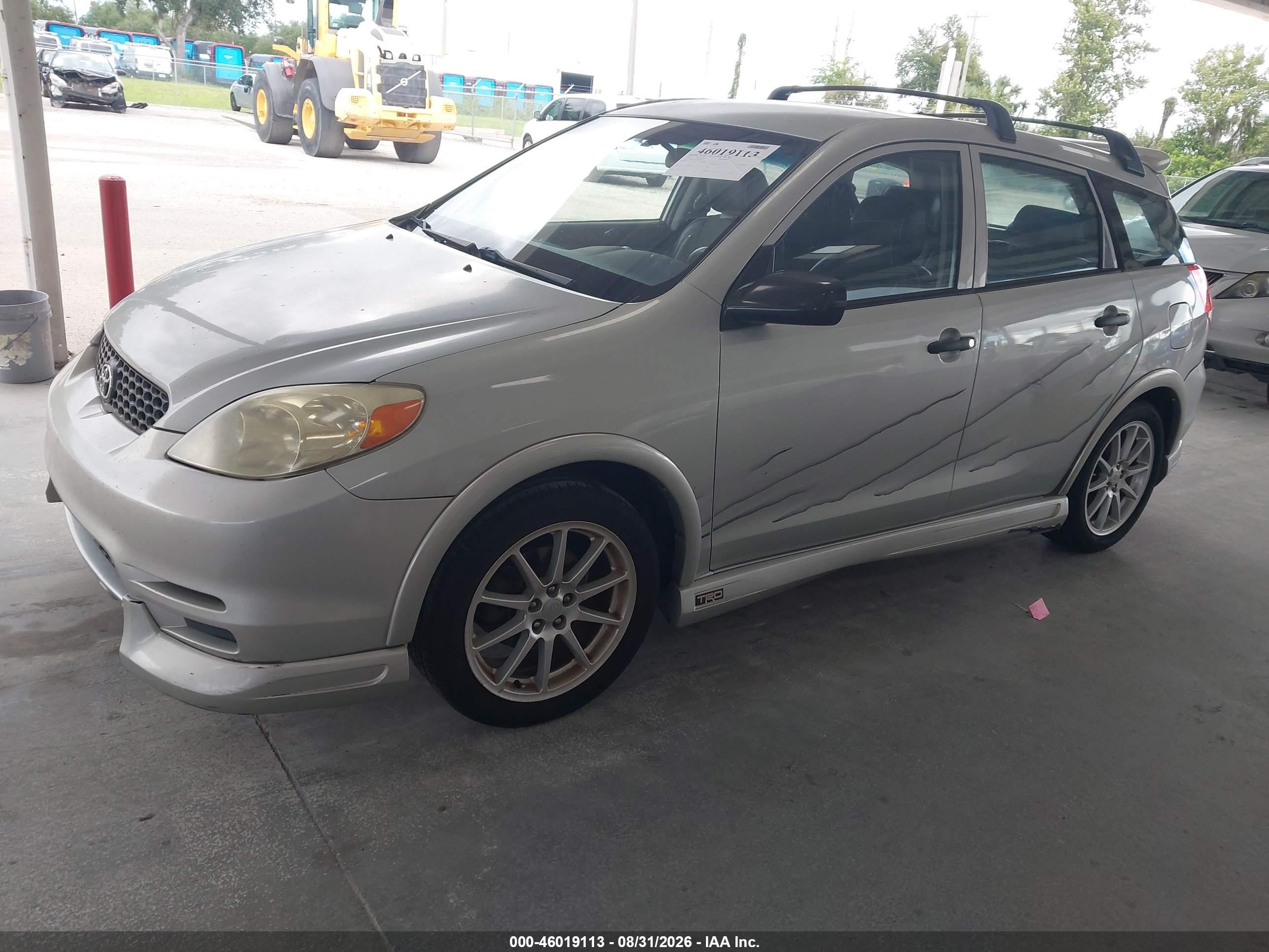 2003 Toyota Matrix Standard Silver vin: 2T1KR32E03C089006