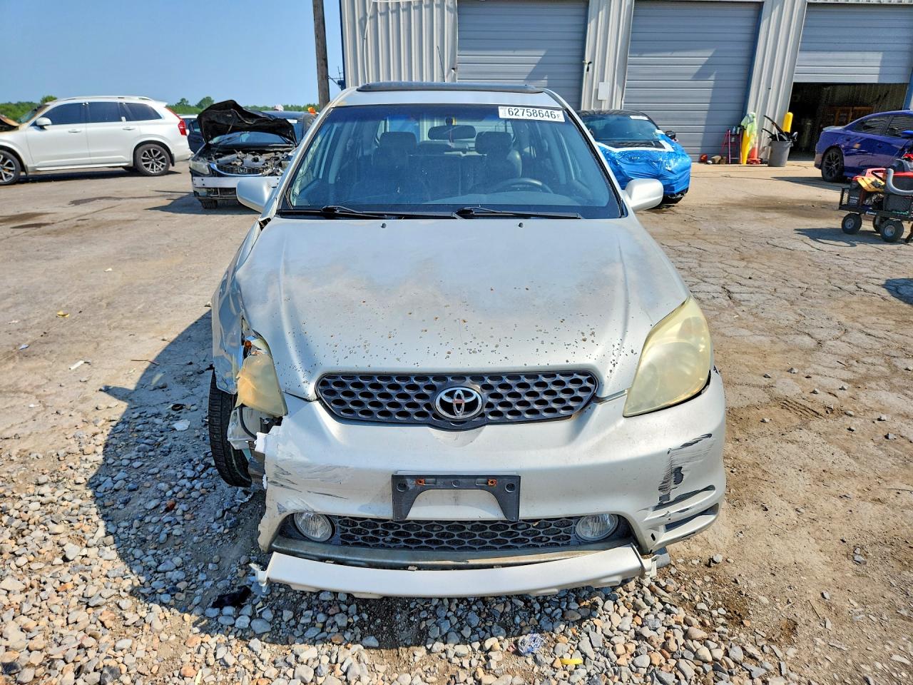 2003 Toyota Matrix Xr Silver vin: 2T1KR32E03C093847