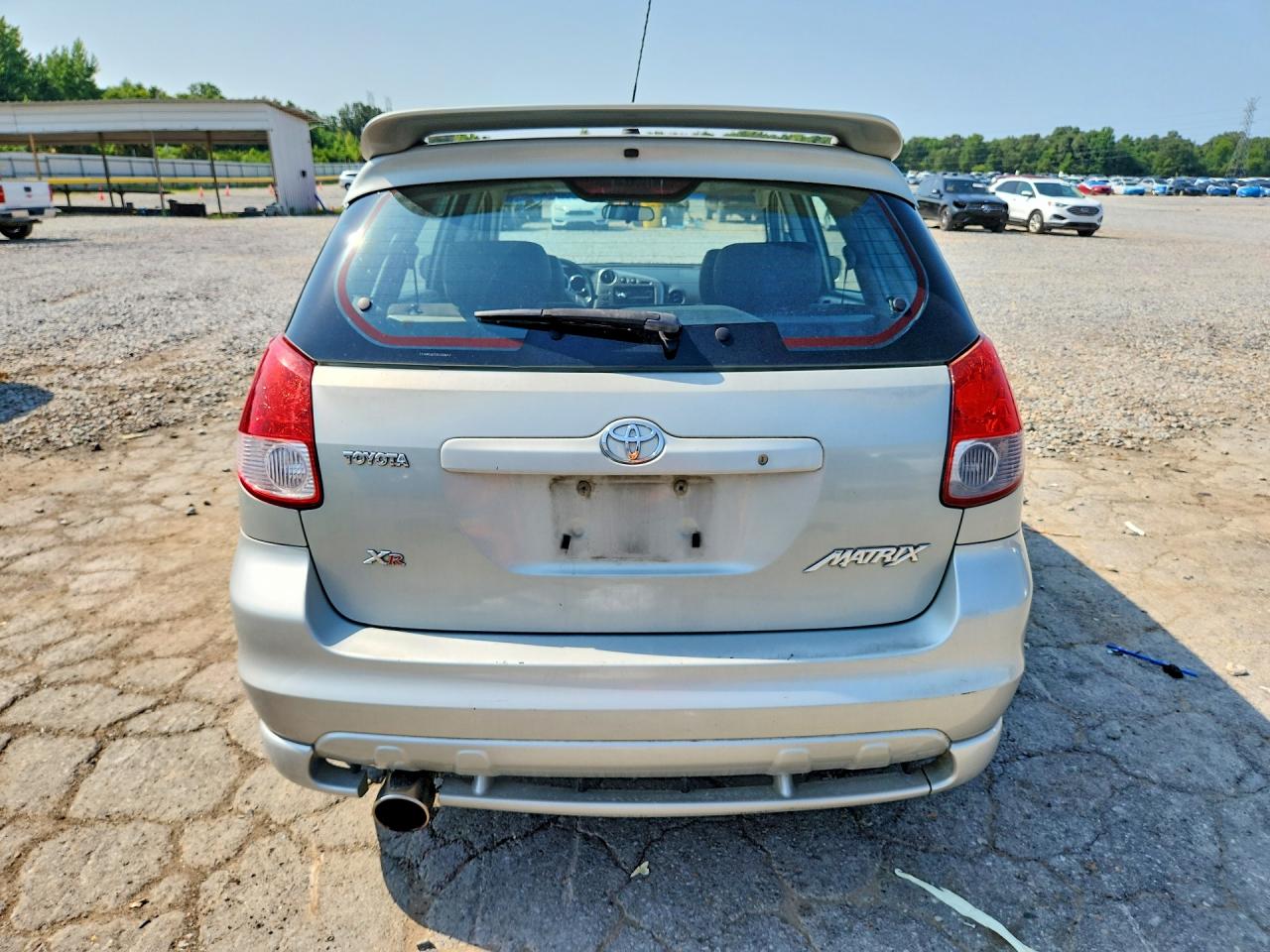 2003 Toyota Matrix Xr Silver vin: 2T1KR32E03C093847