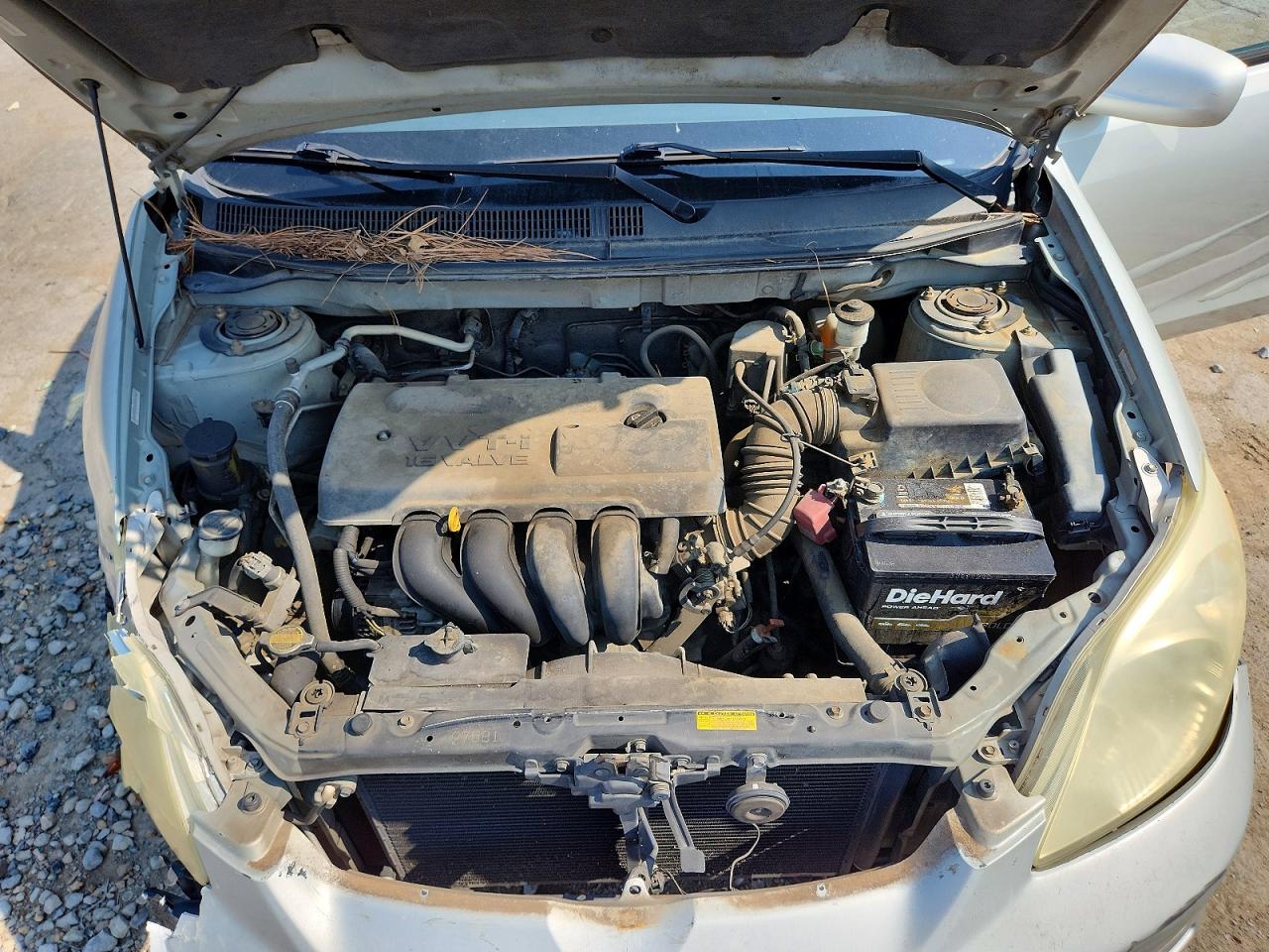 2003 Toyota Matrix Xr Silver vin: 2T1KR32E03C093847