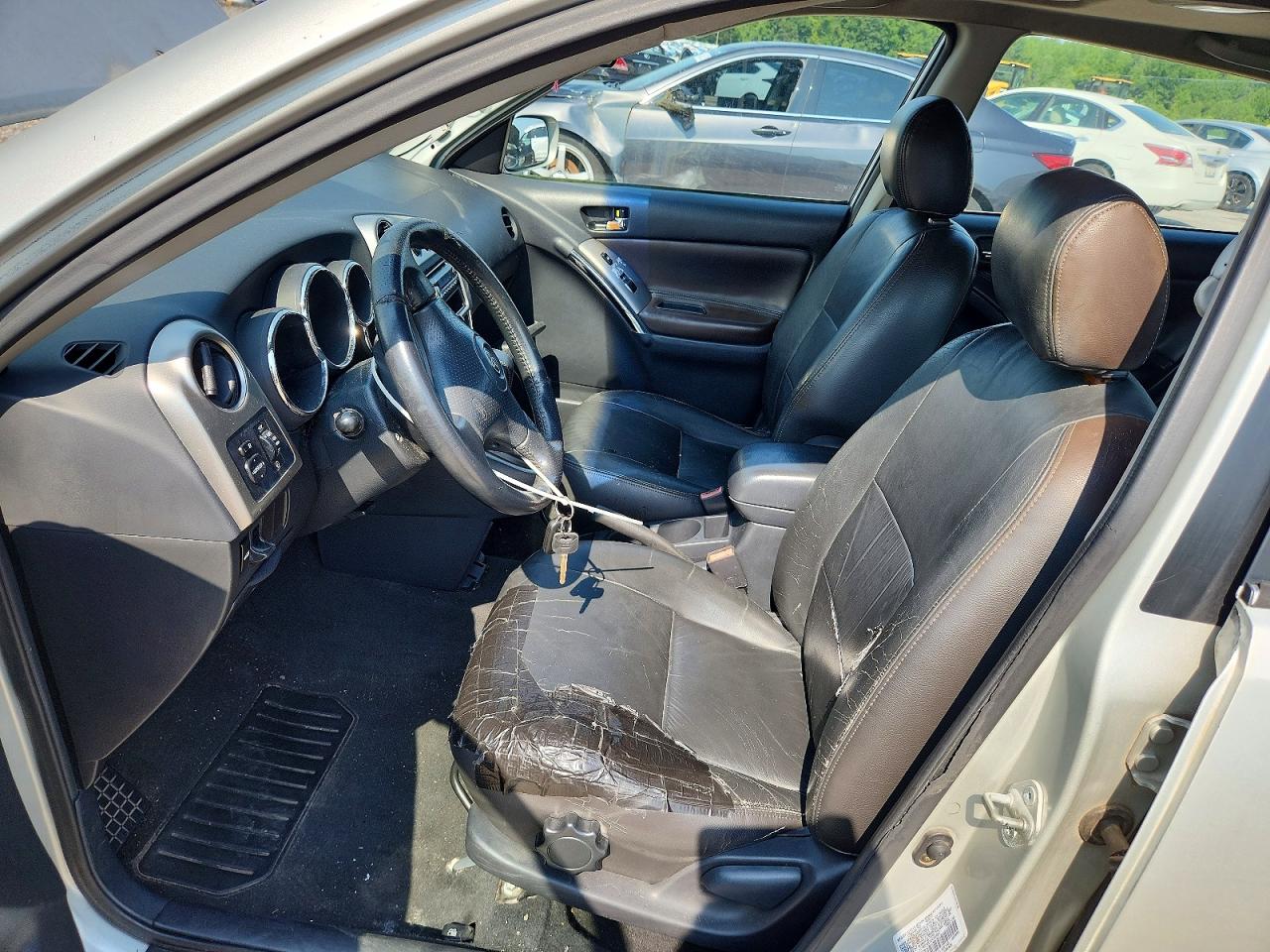 2003 Toyota Matrix Xr Silver vin: 2T1KR32E03C093847