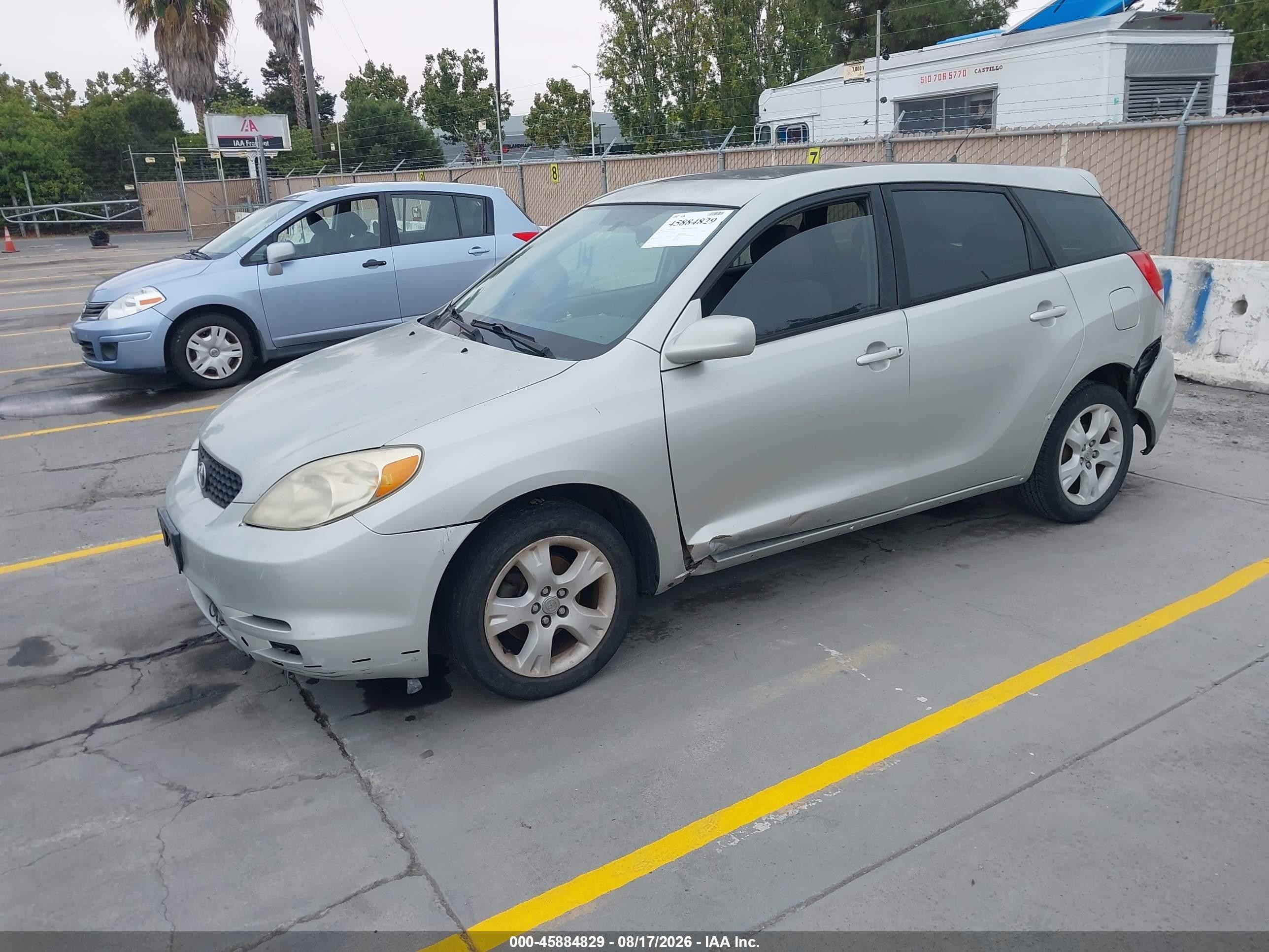2003 Toyota Matrix Xr Gray vin: 2T1KR32E03C101039
