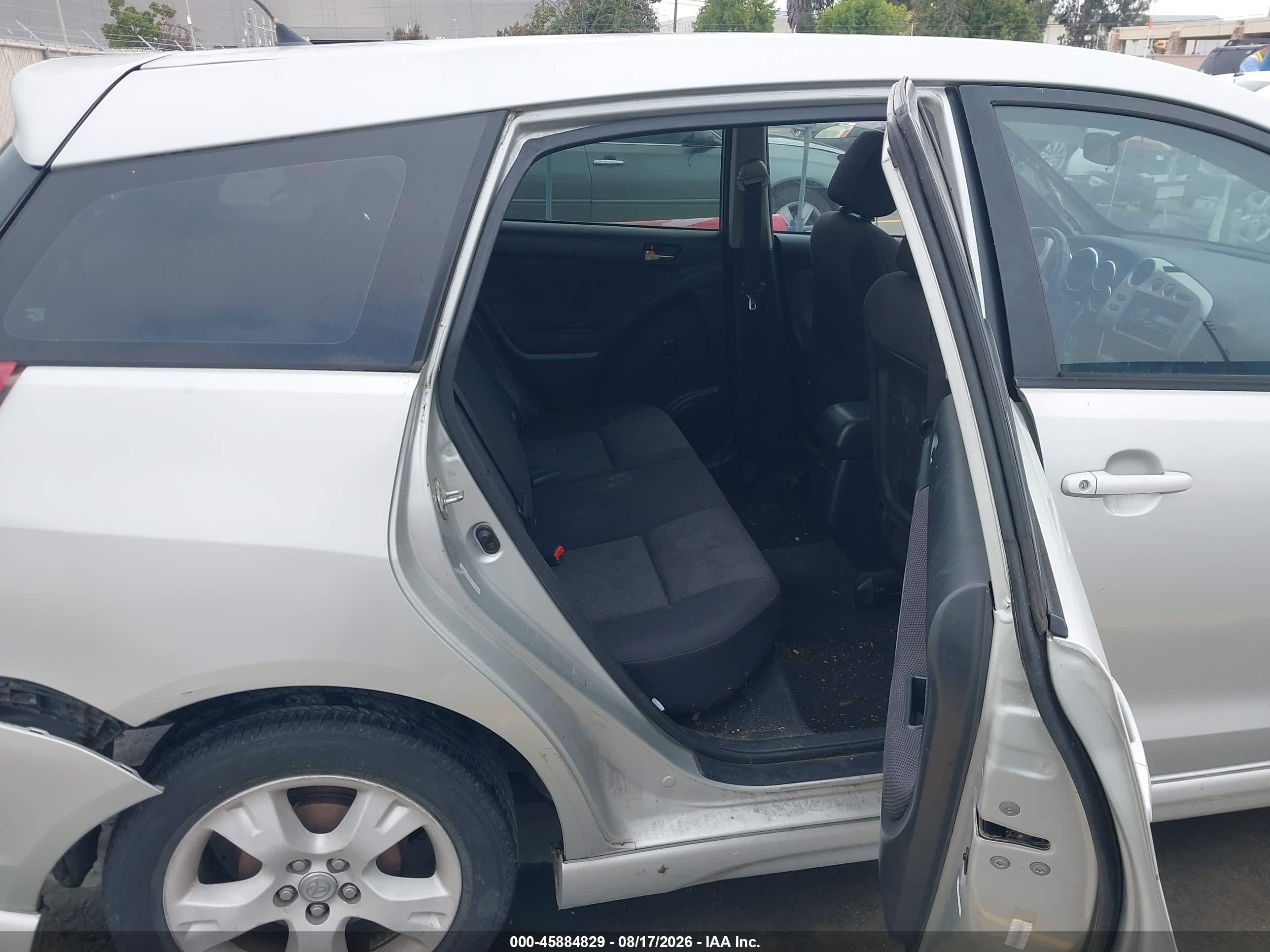 2003 Toyota Matrix Xr Gray vin: 2T1KR32E03C101039