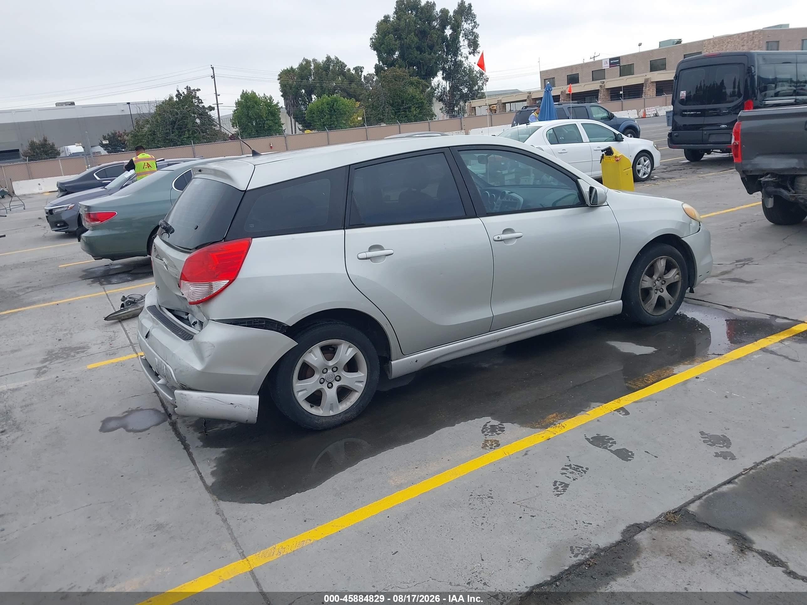 2003 Toyota Matrix Xr Gray vin: 2T1KR32E03C101039