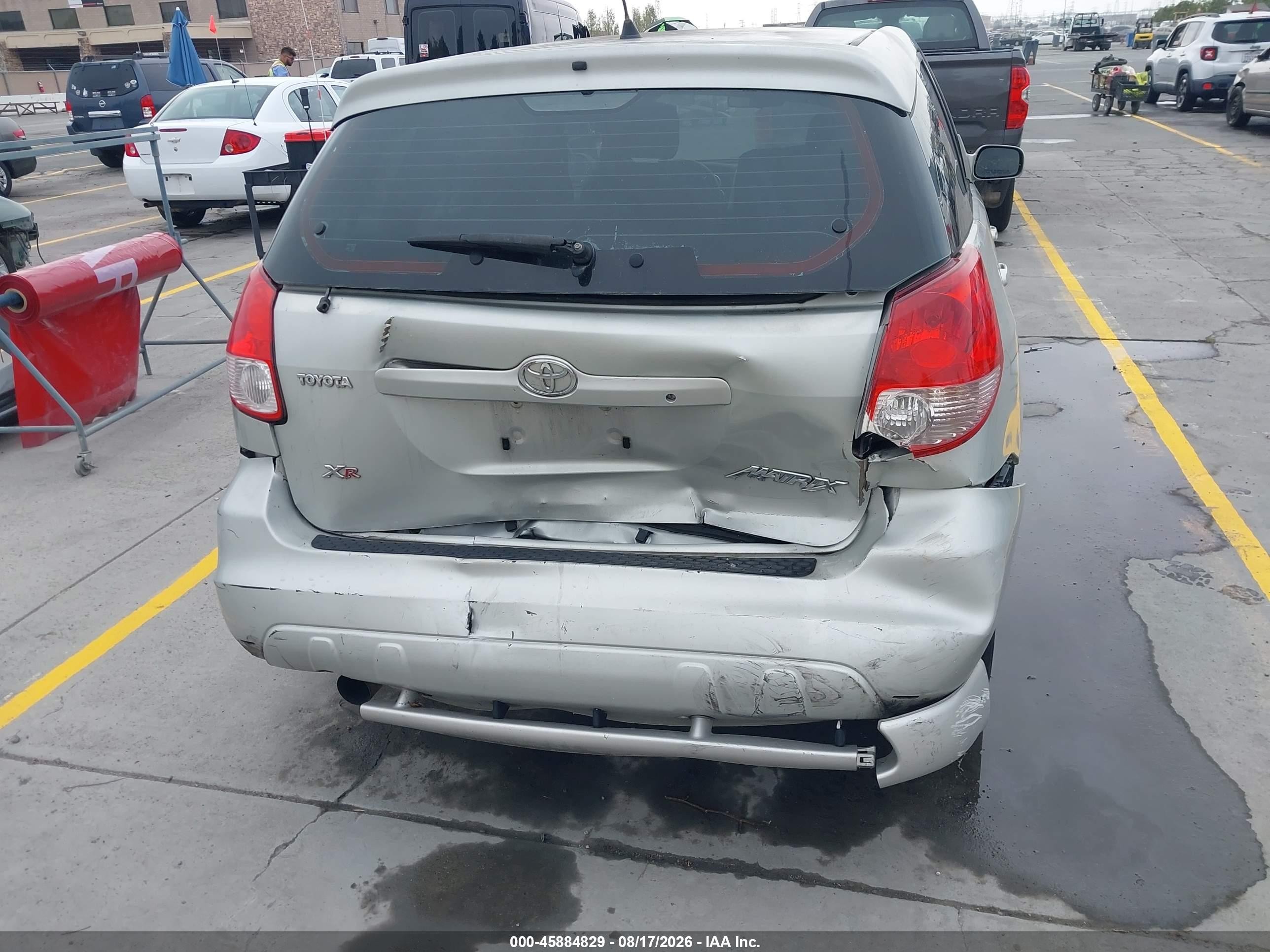2003 Toyota Matrix Xr Gray vin: 2T1KR32E03C101039
