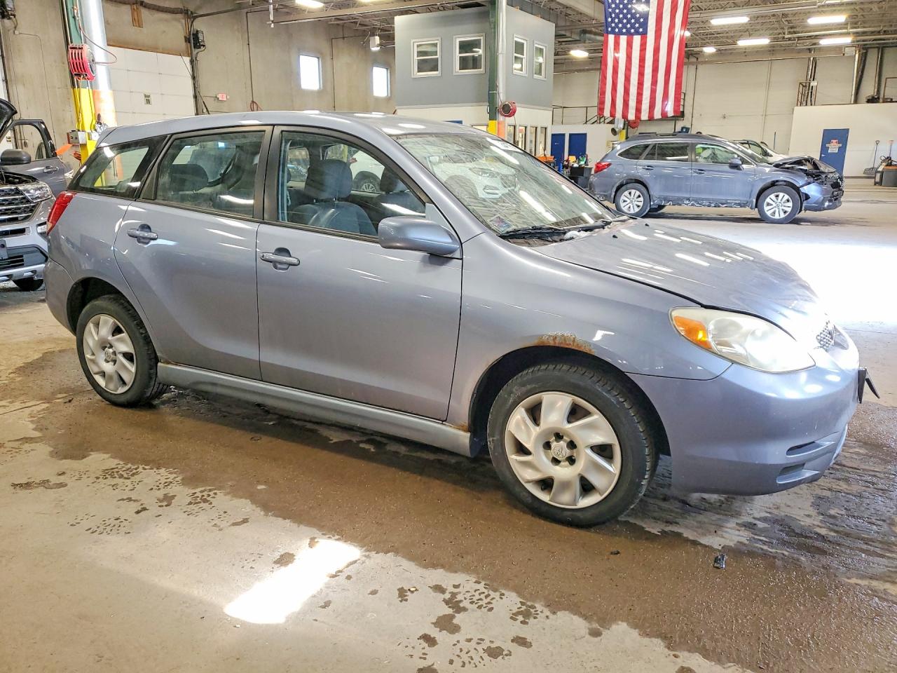 2003 Toyota Corolla Matrix Xr Blue vin: 2T1KR32E03C120934