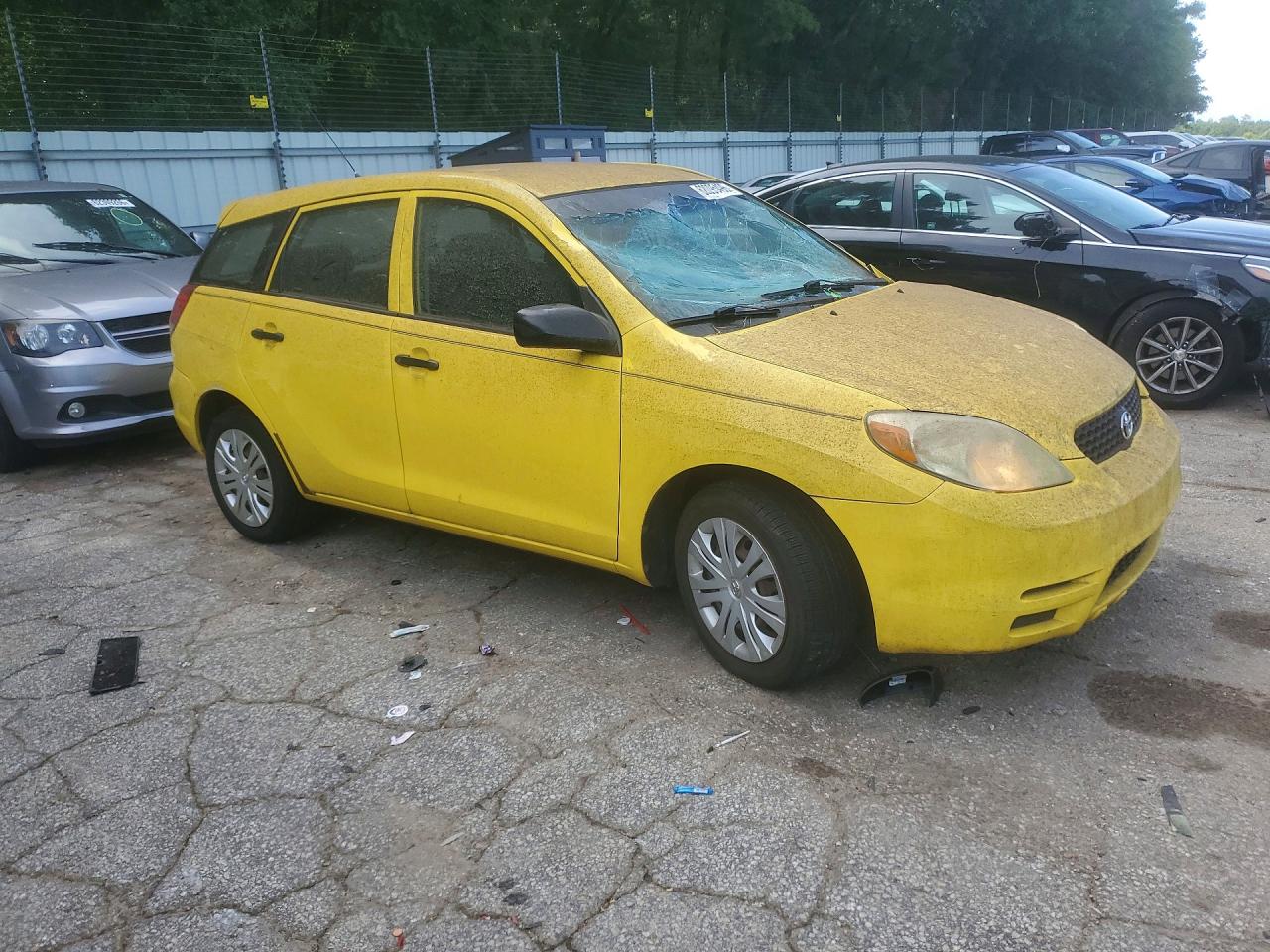 2004 Toyota Matrix Base Yellow vin: 2T1KR32E04C218993