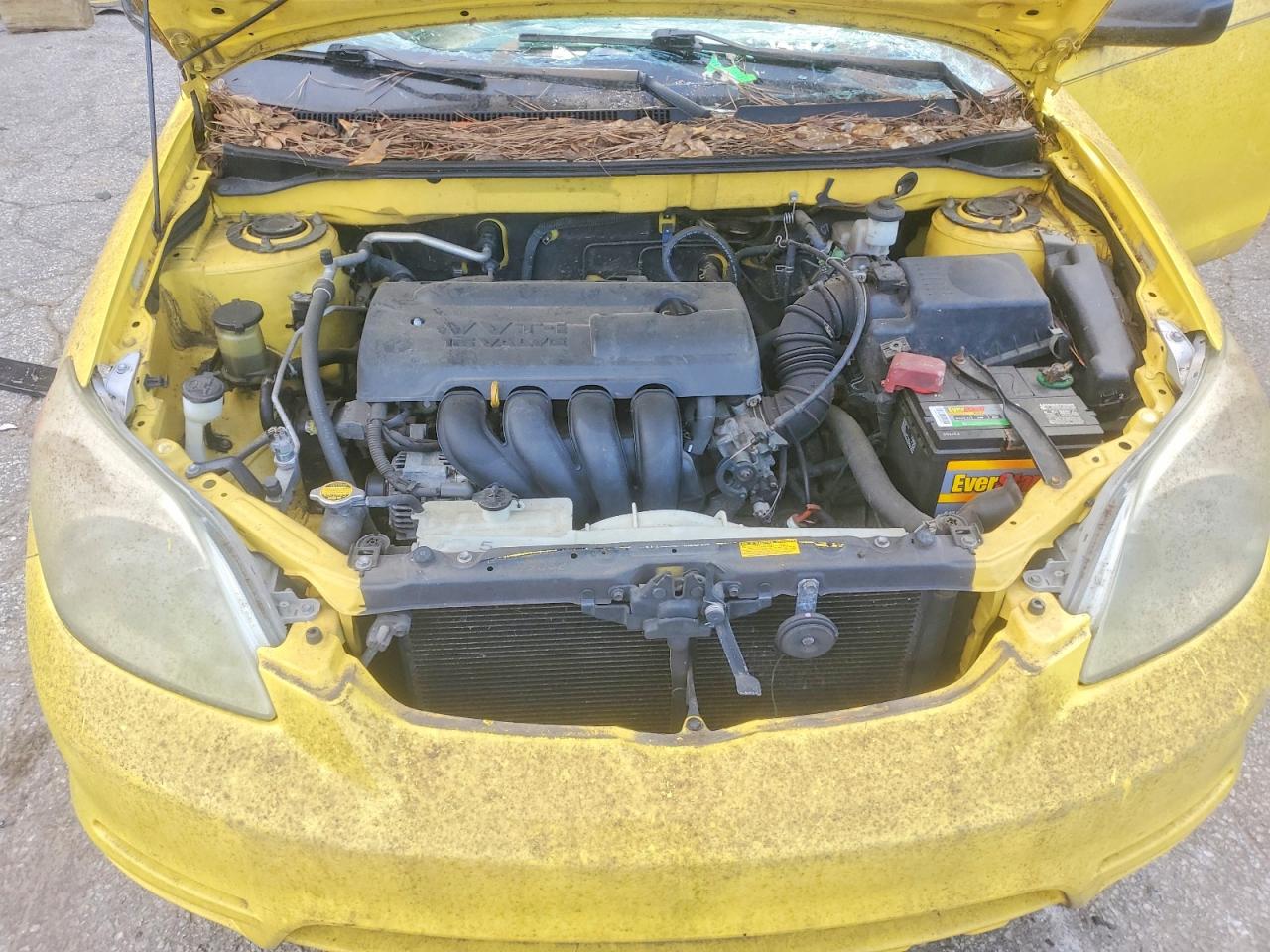 2004 Toyota Matrix Base Yellow vin: 2T1KR32E04C218993