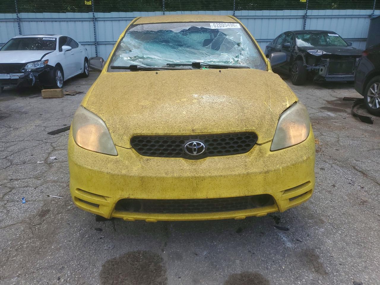2004 Toyota Matrix Base Yellow vin: 2T1KR32E04C218993