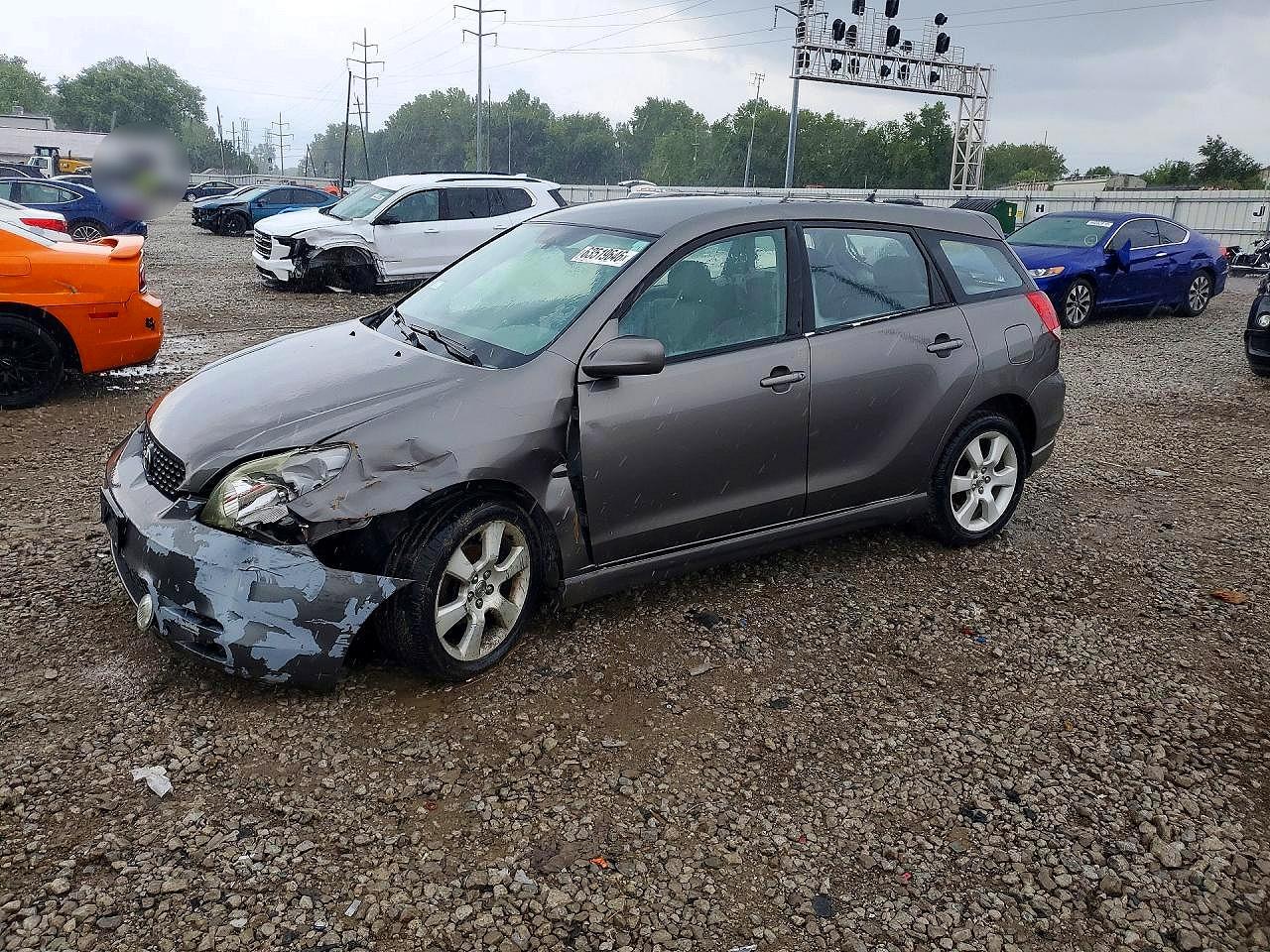 2004 Toyota Corolla Matrix Xr Gray vin: 2T1KR32E04C301842