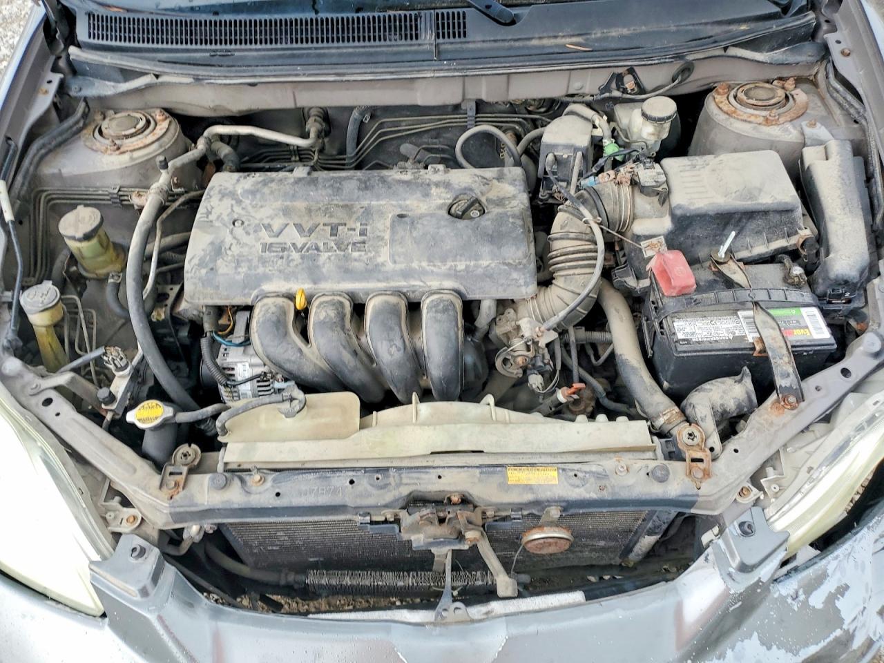 2004 Toyota Corolla Matrix Xr Gray vin: 2T1KR32E04C301842