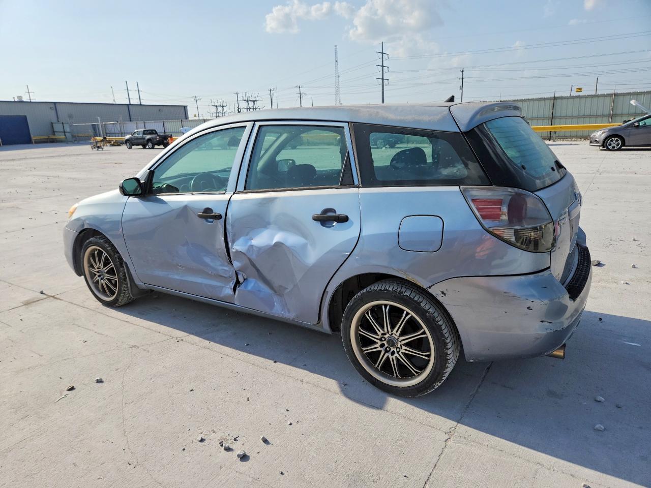 2005 Toyota Matrix Base Blue vin: 2T1KR32E05C436191