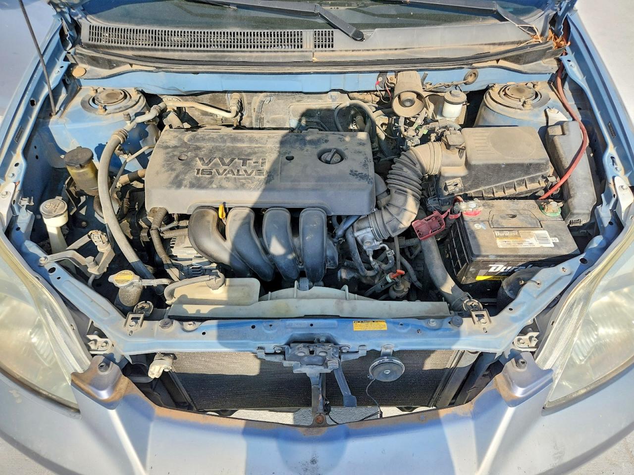 2005 Toyota Matrix Base Blue vin: 2T1KR32E05C436191