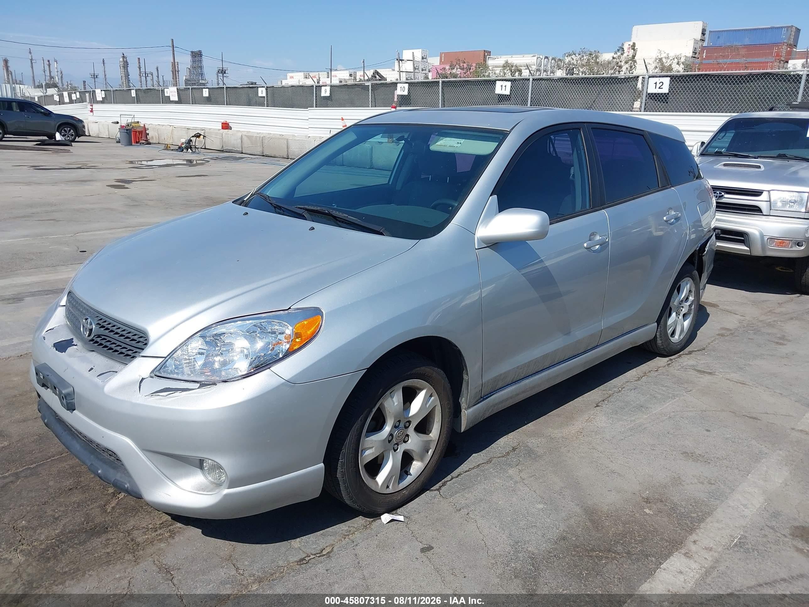 2006 Toyota Matrix Xr Silver vin: 2T1KR32E06C570992