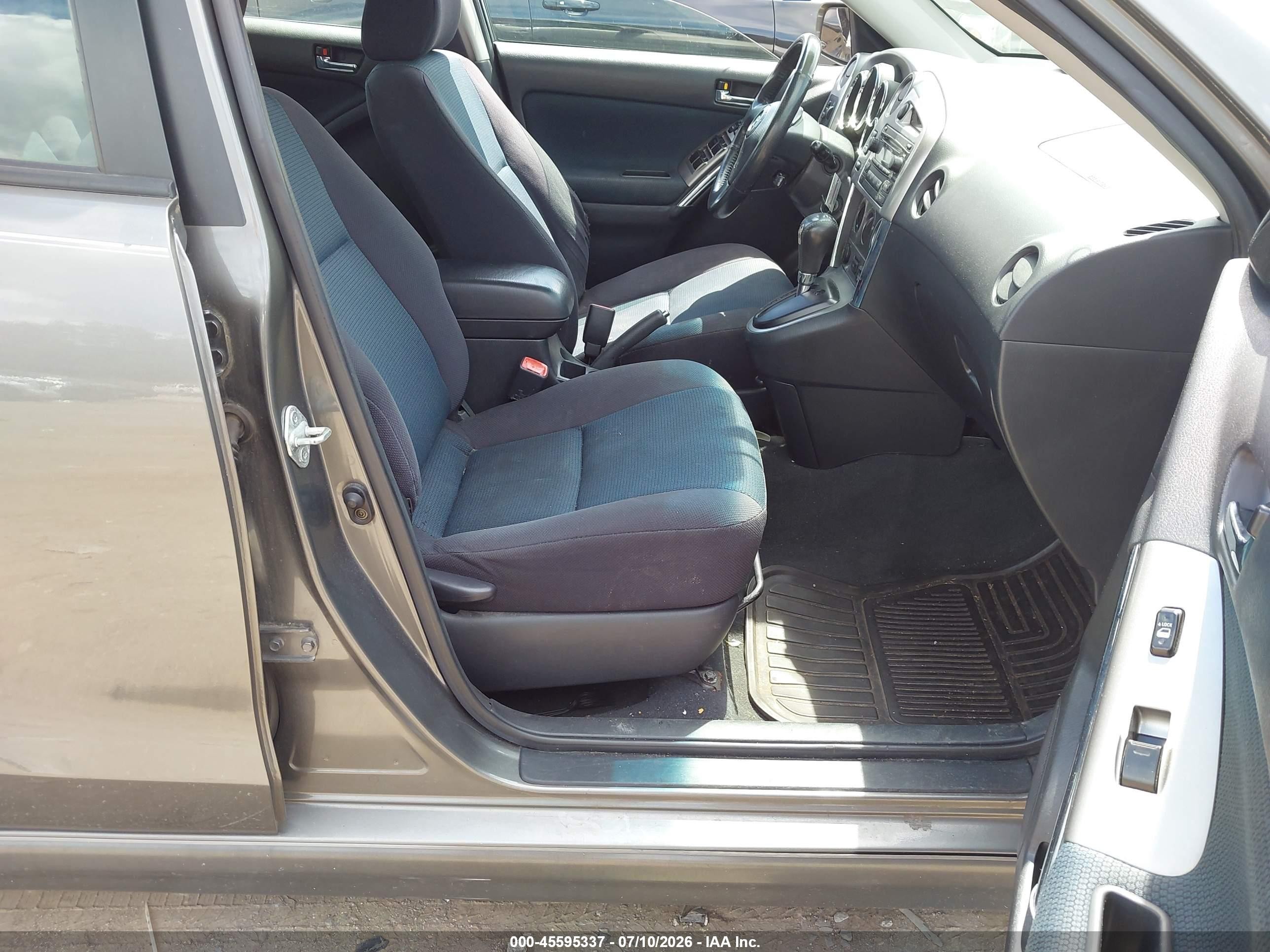 2006 Toyota Matrix Xr Gray vin: 2T1KR32E06C596170