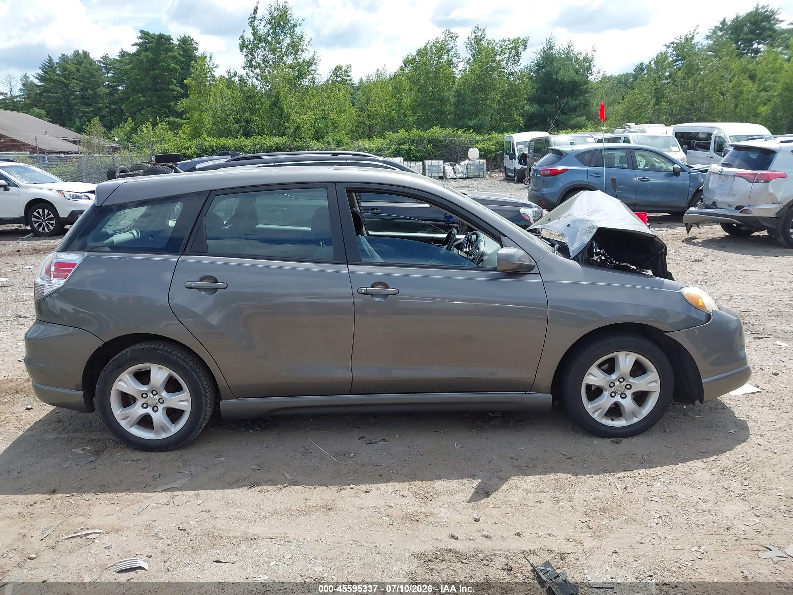 2006 Toyota Matrix Xr Gray vin: 2T1KR32E06C596170