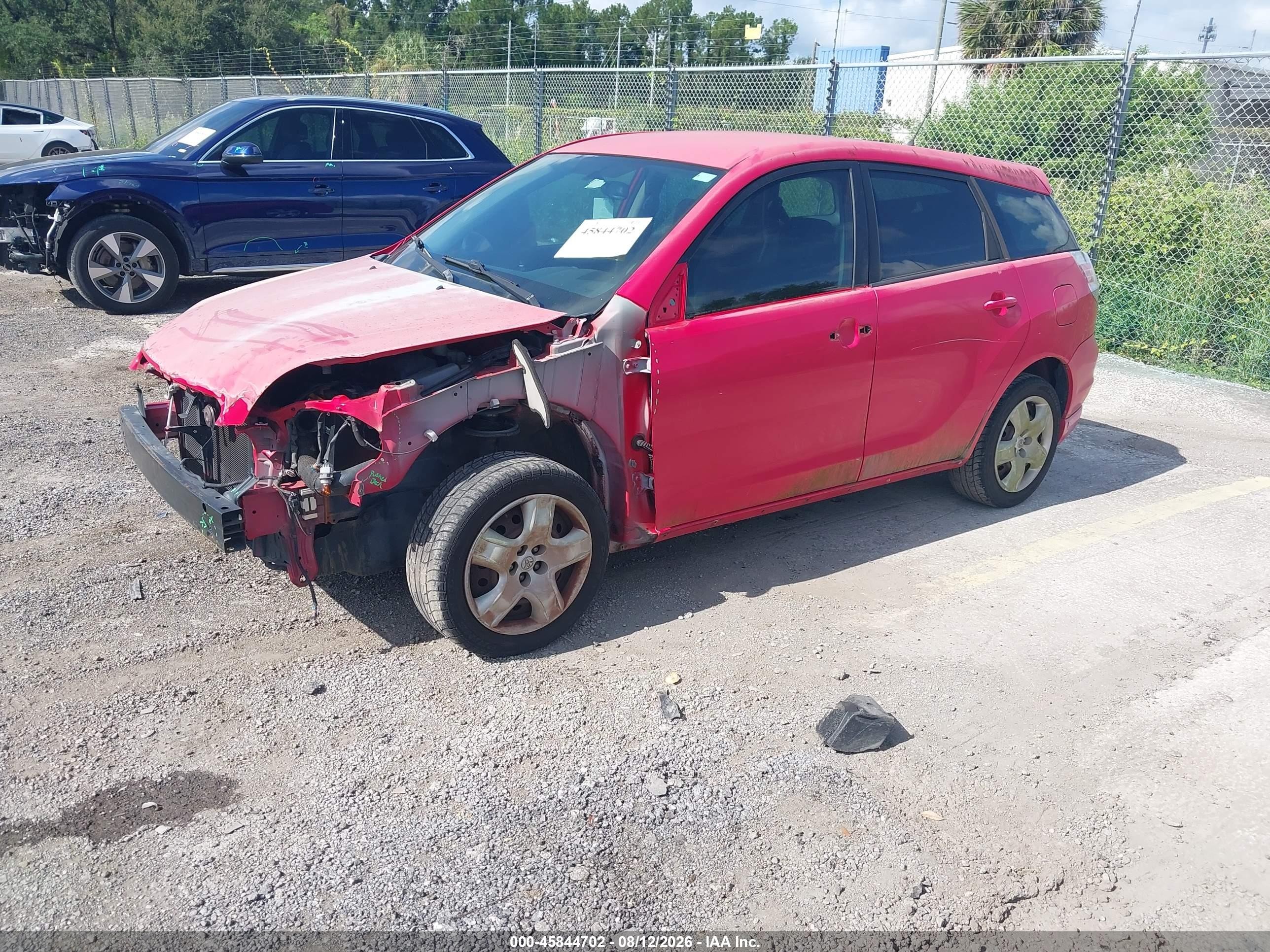 2006 Toyota Matrix Xr Red vin: 2T1KR32E06C600640
