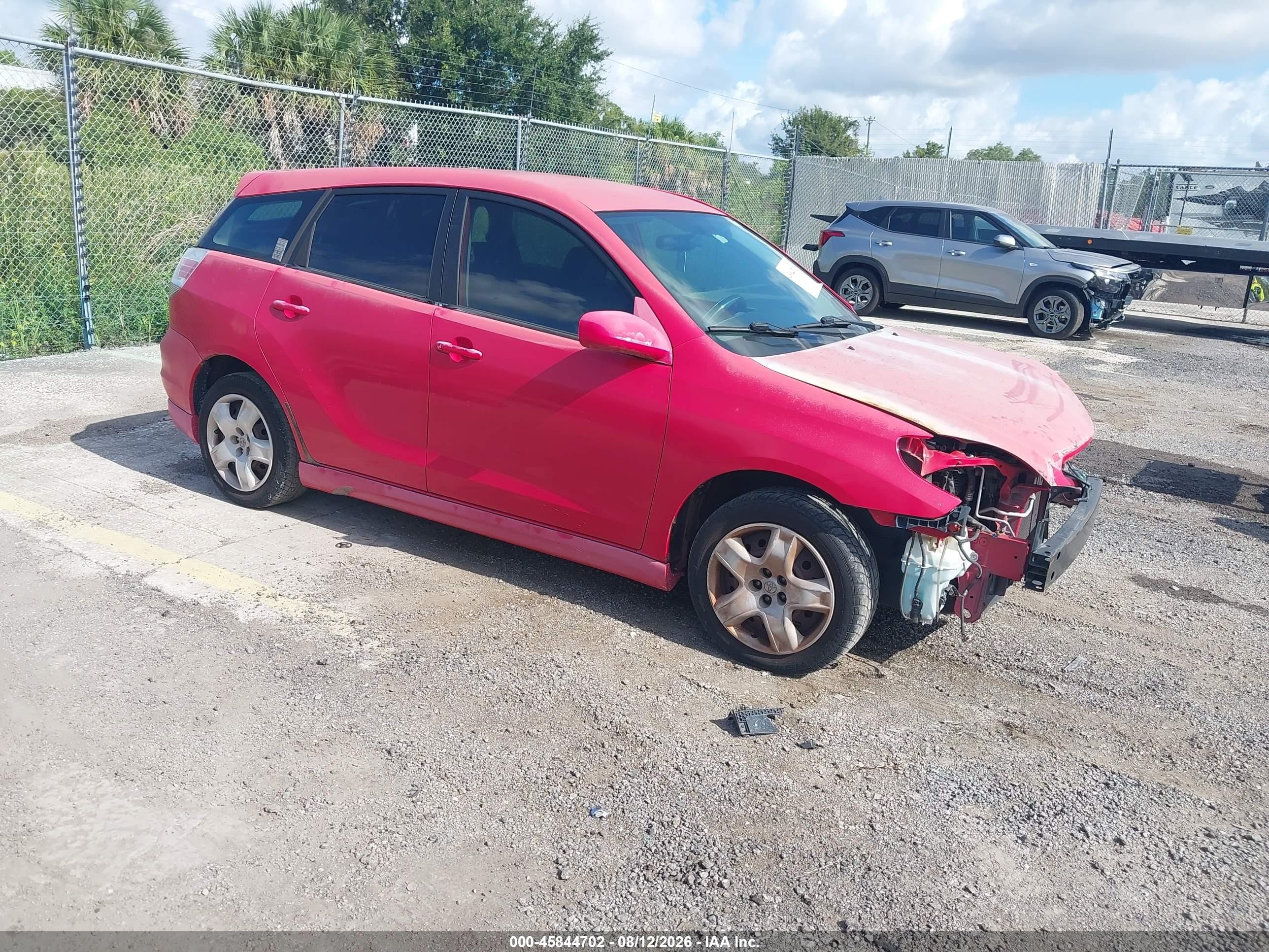 2006 Toyota Matrix Xr Red vin: 2T1KR32E06C600640