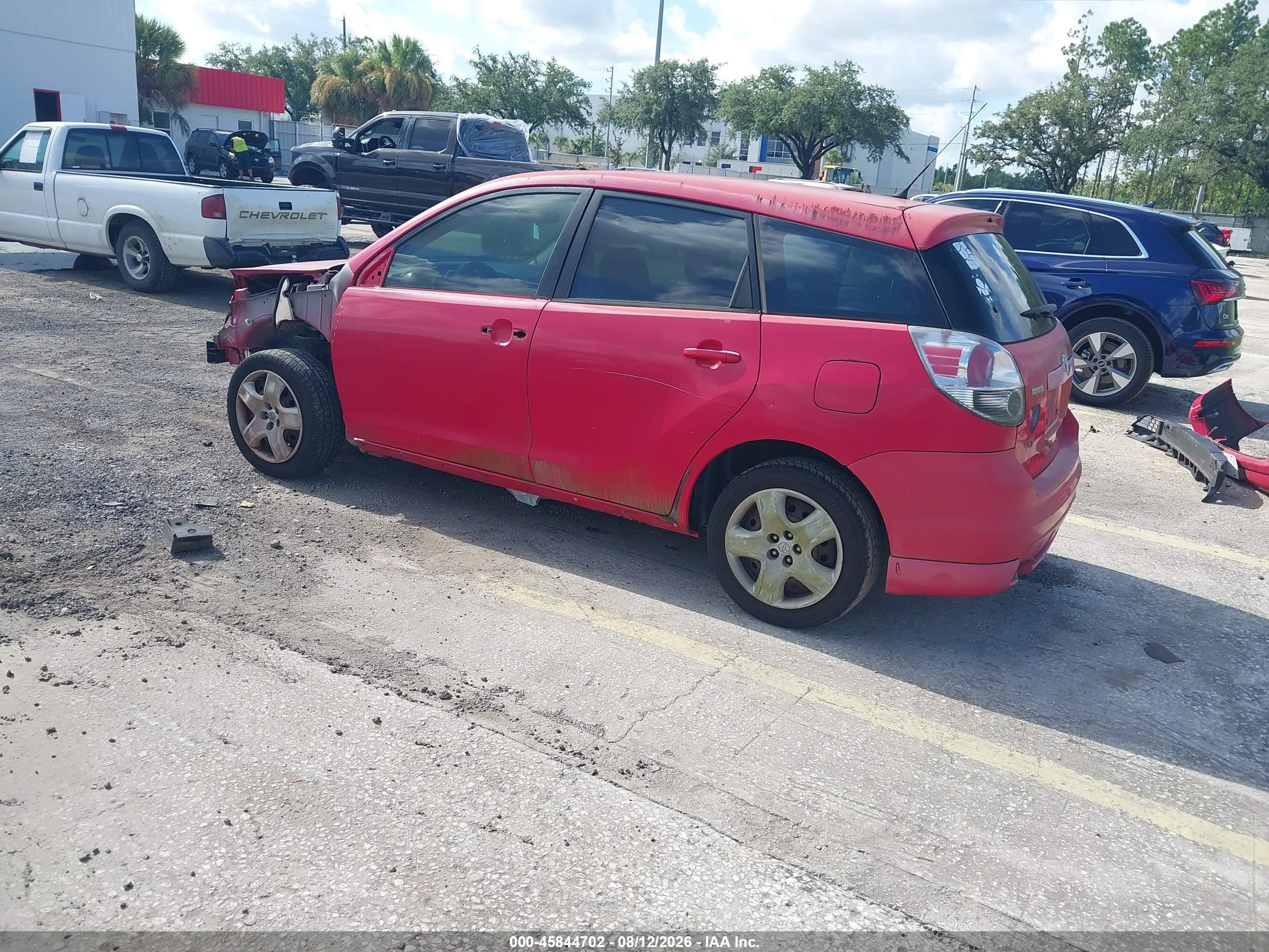 2006 Toyota Matrix Xr Red vin: 2T1KR32E06C600640