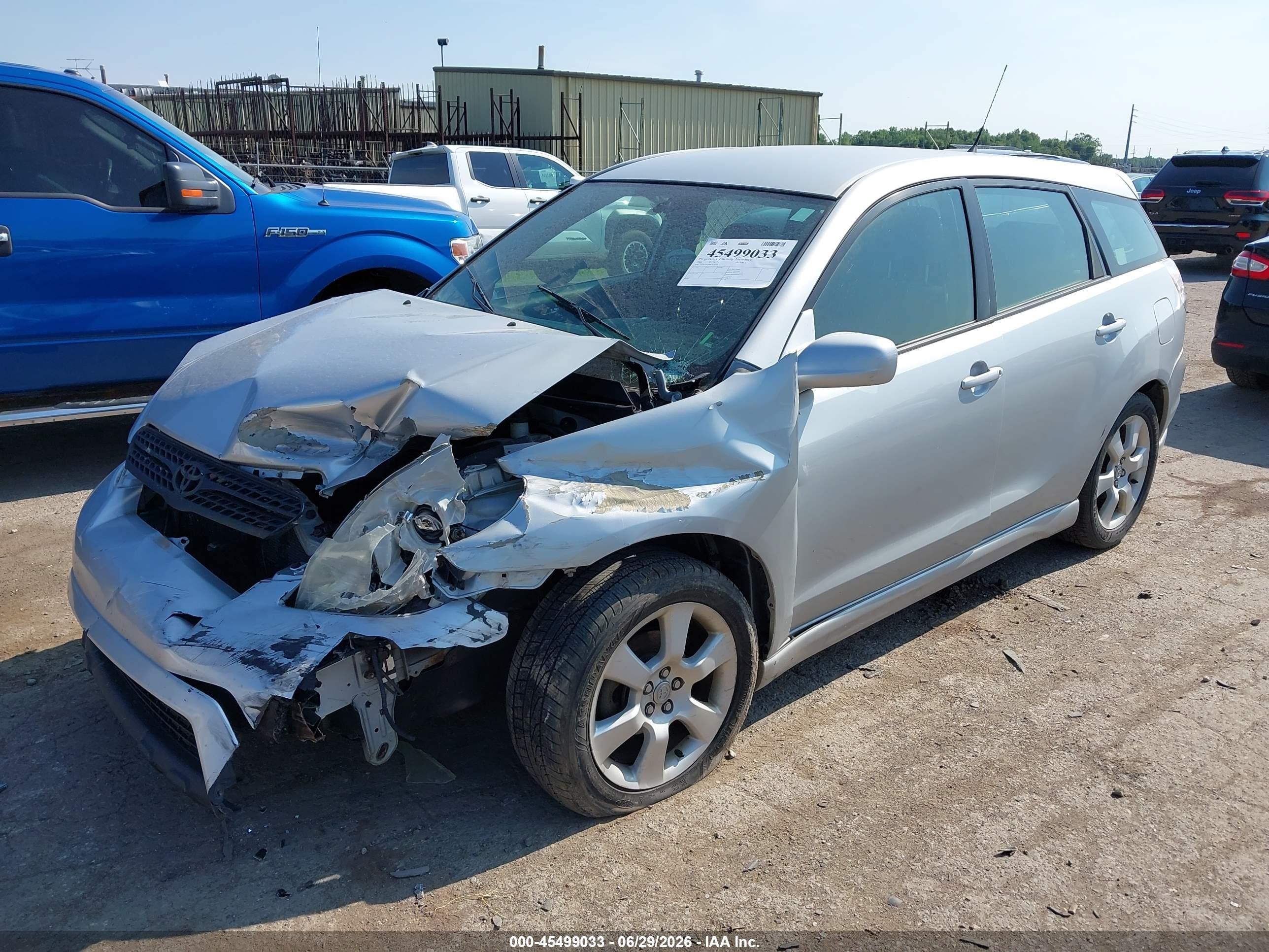 2006 Toyota Matrix Xr Silver vin: 2T1KR32E06C614277