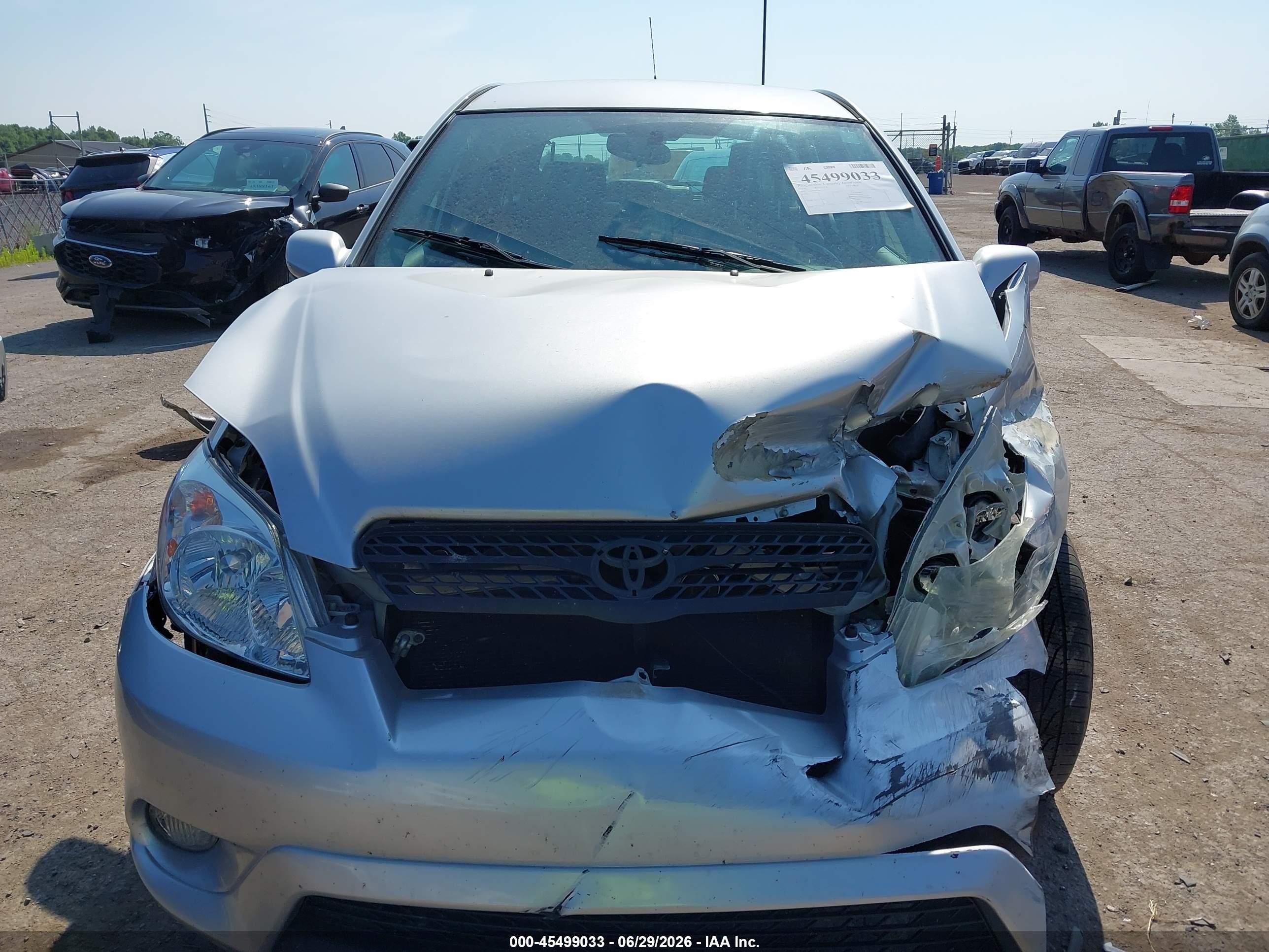 2006 Toyota Matrix Xr Silver vin: 2T1KR32E06C614277