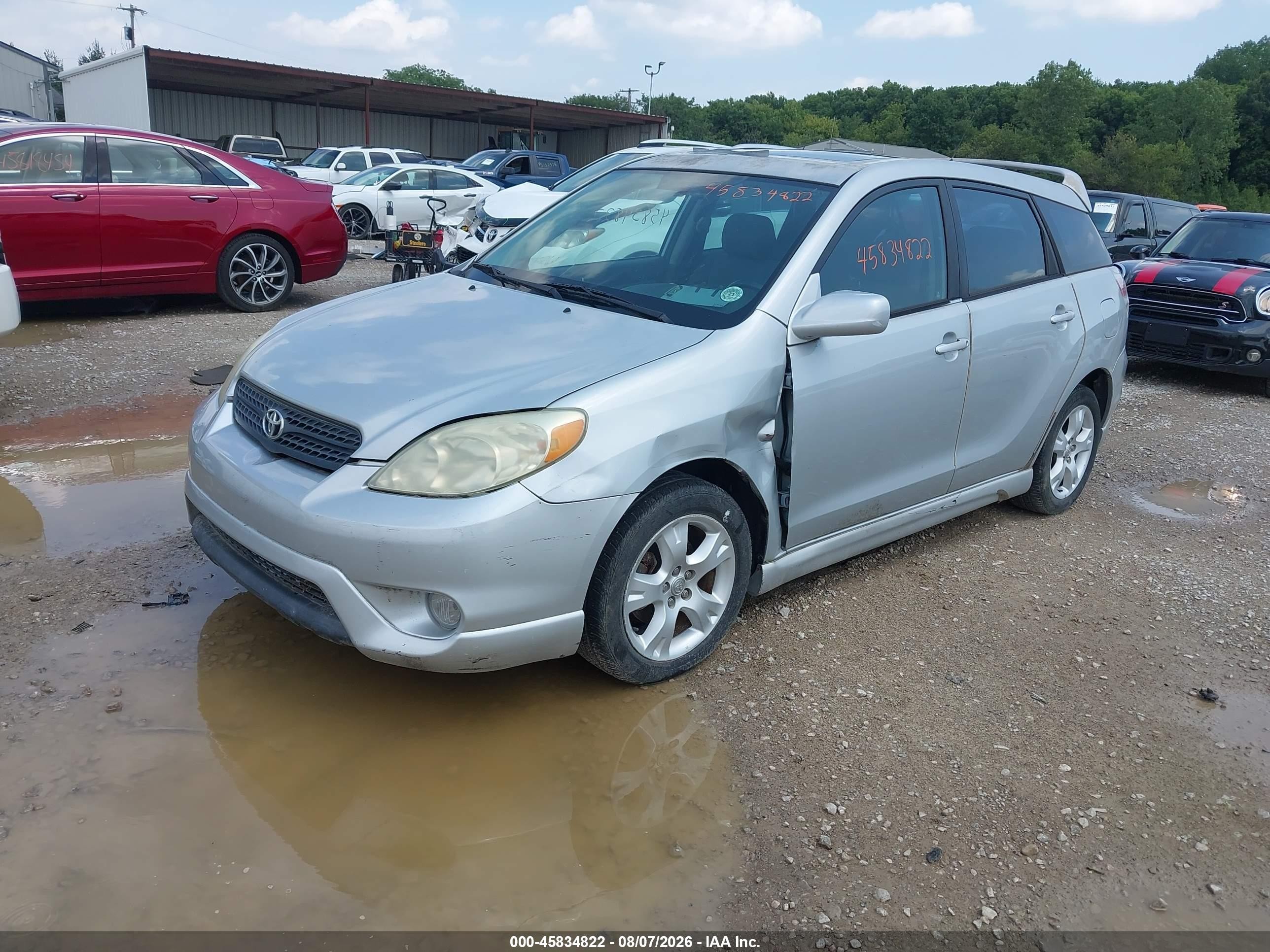2006 Toyota Matrix Xr Silver vin: 2T1KR32E06C621732