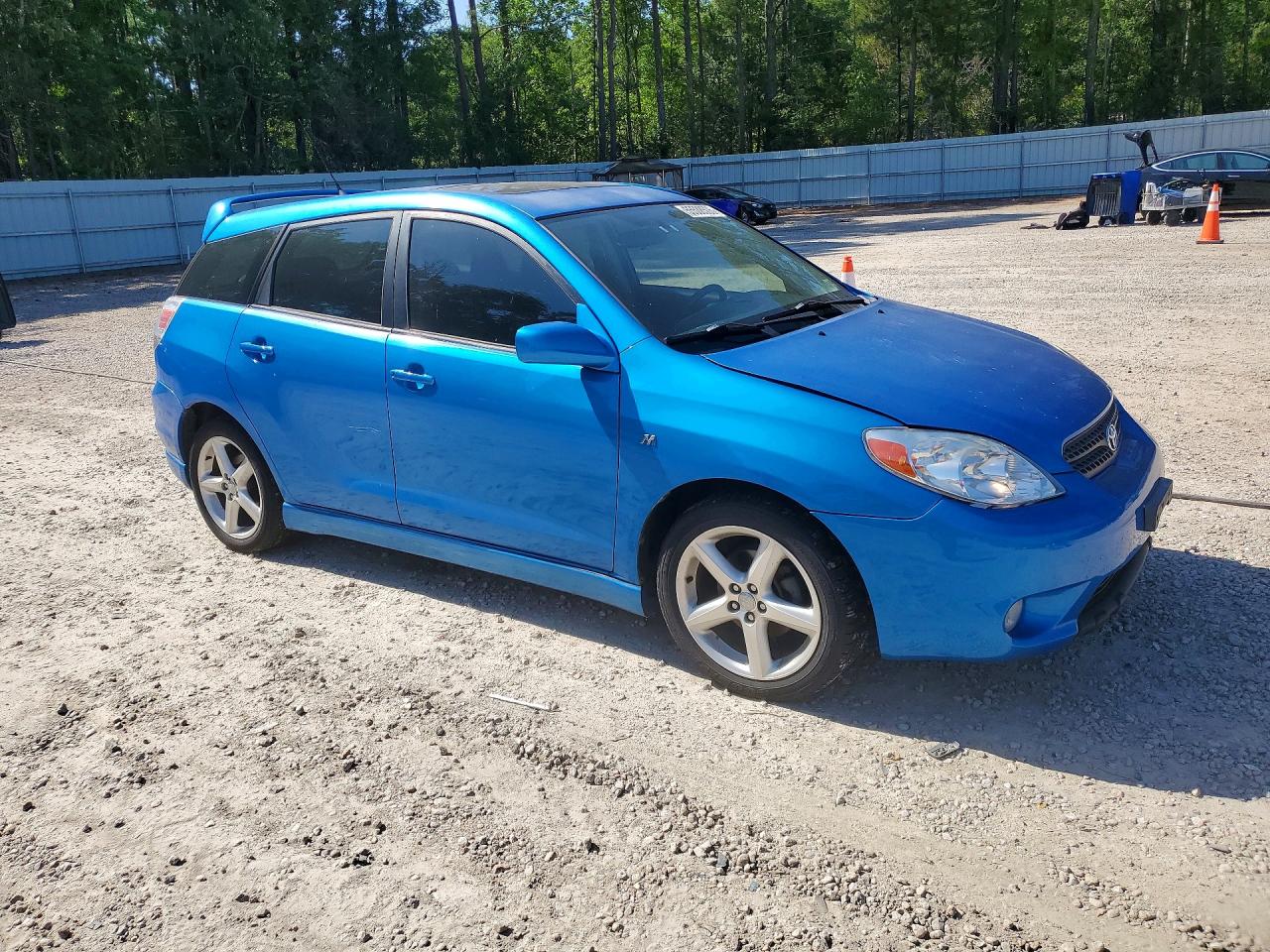 2007 Toyota Corolla Matrix Xr Blue vin: 2T1KR32E07C631582