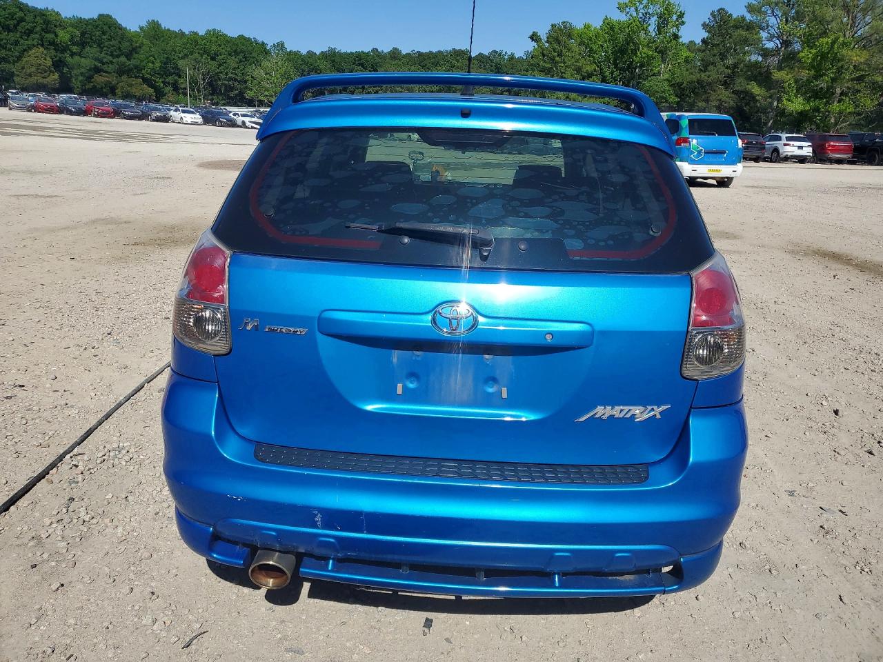2007 Toyota Corolla Matrix Xr Blue vin: 2T1KR32E07C631582