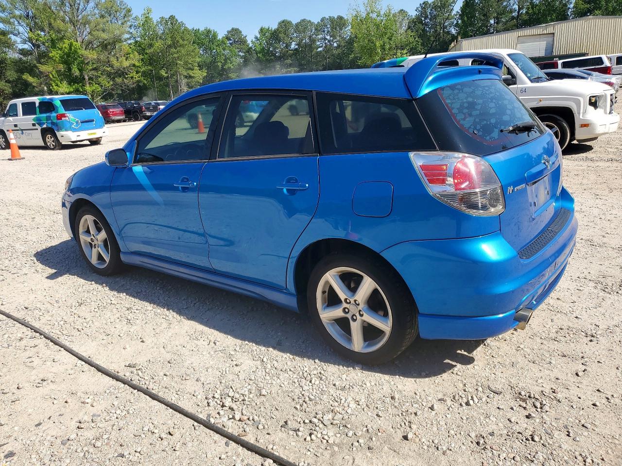 2007 Toyota Corolla Matrix Xr Blue vin: 2T1KR32E07C631582
