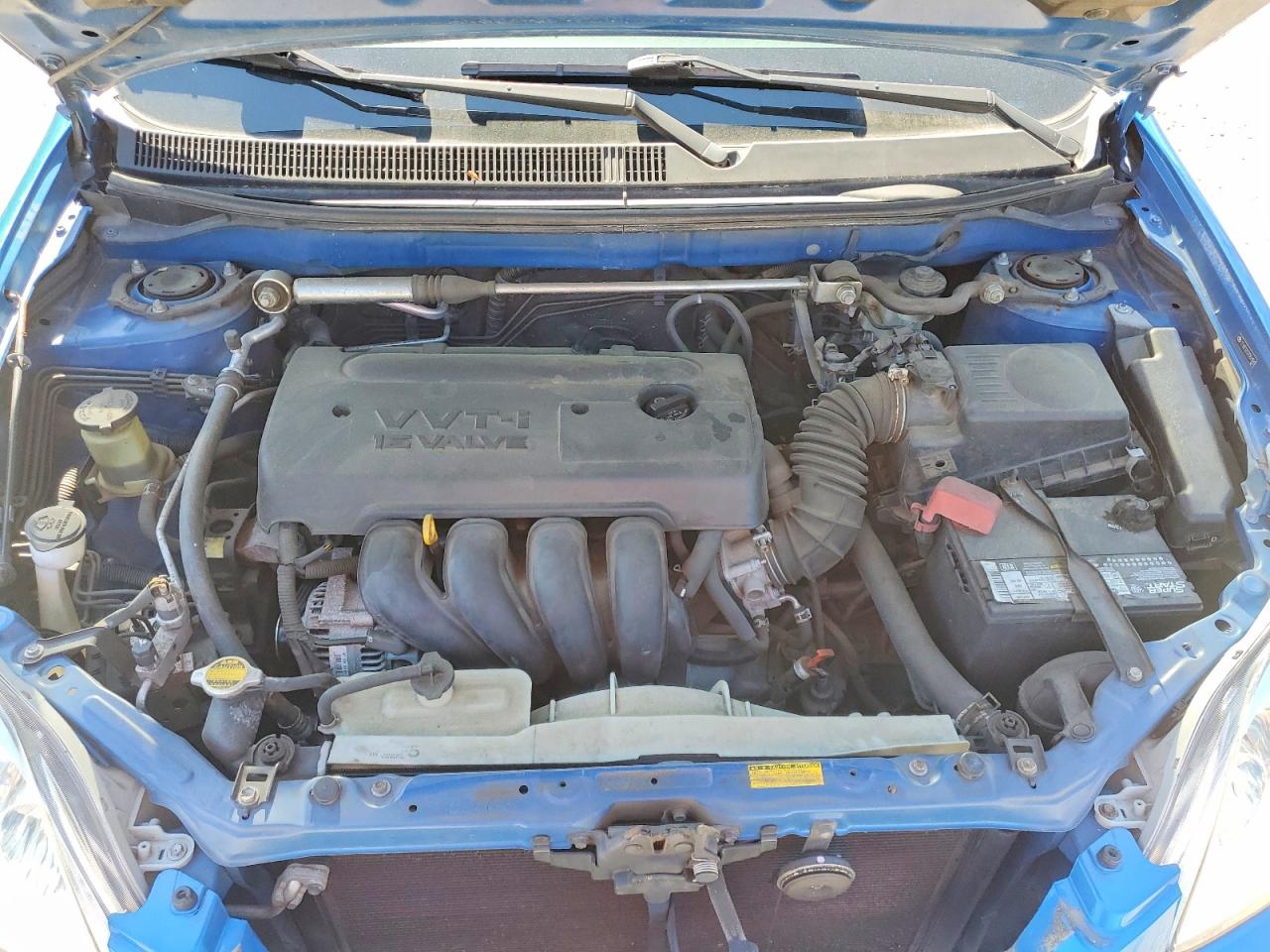 2007 Toyota Corolla Matrix Xr Blue vin: 2T1KR32E07C631582