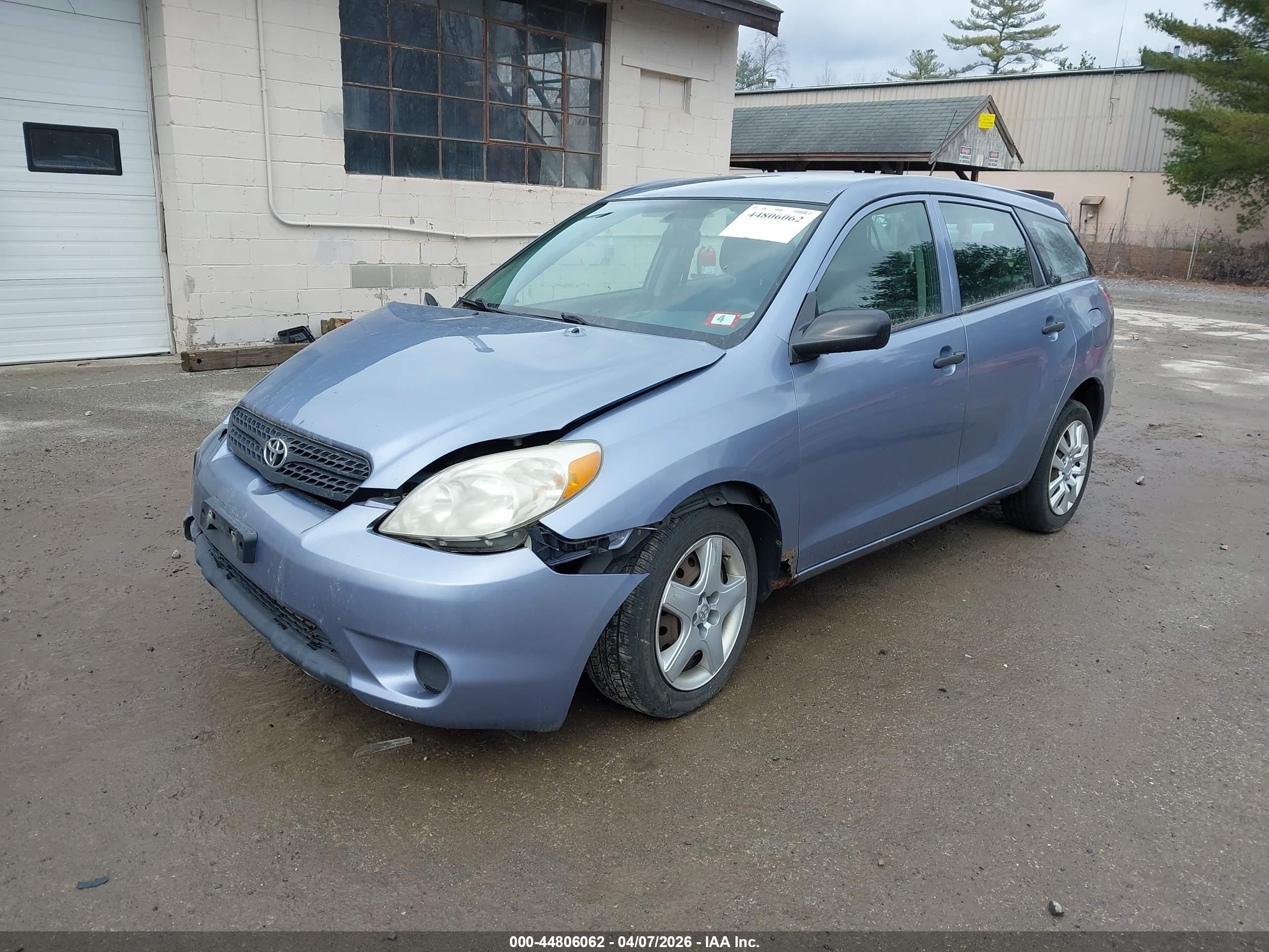 2007 Toyota Matrix Blue vin: 2T1KR32E07C633705