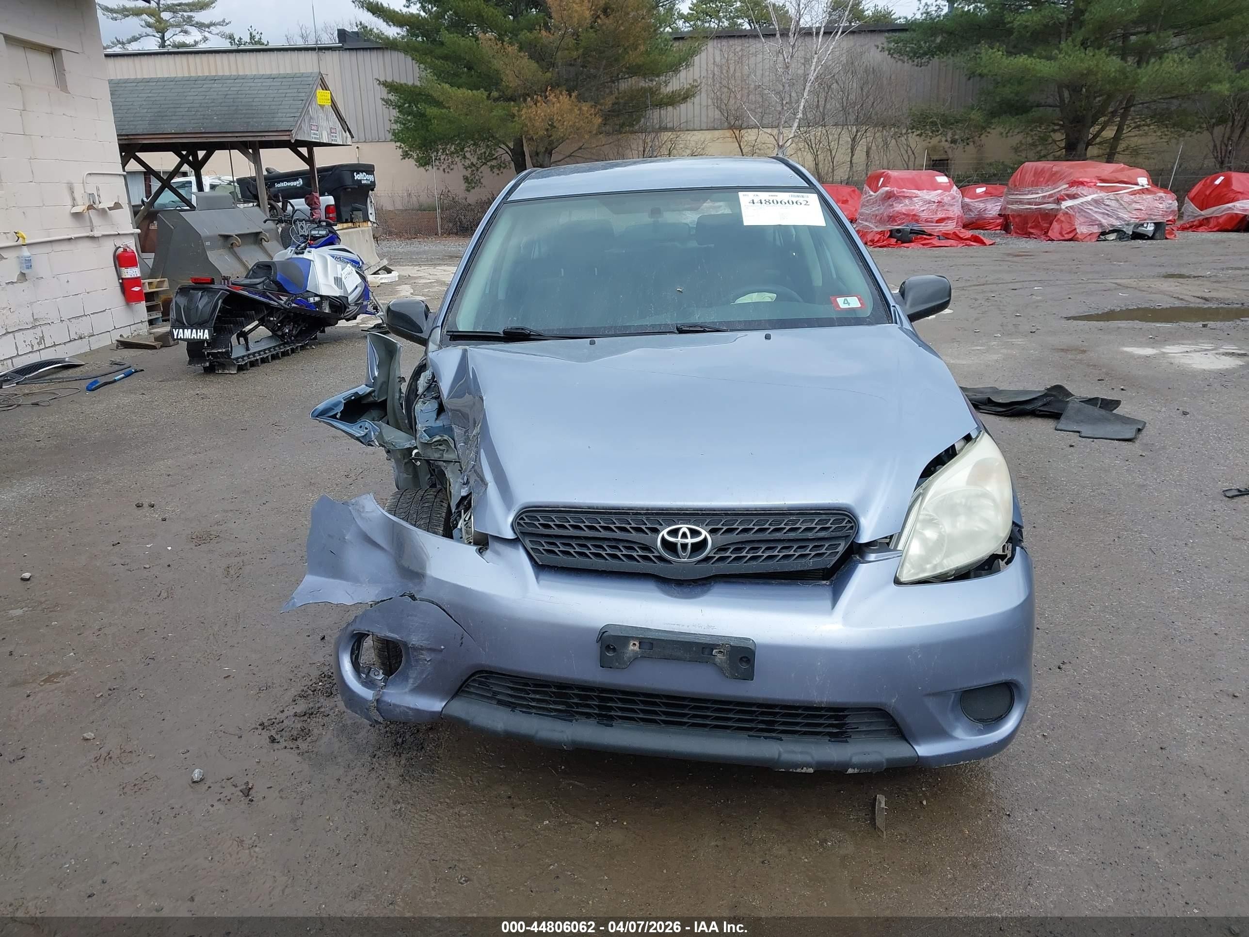 2007 Toyota Matrix Blue vin: 2T1KR32E07C633705