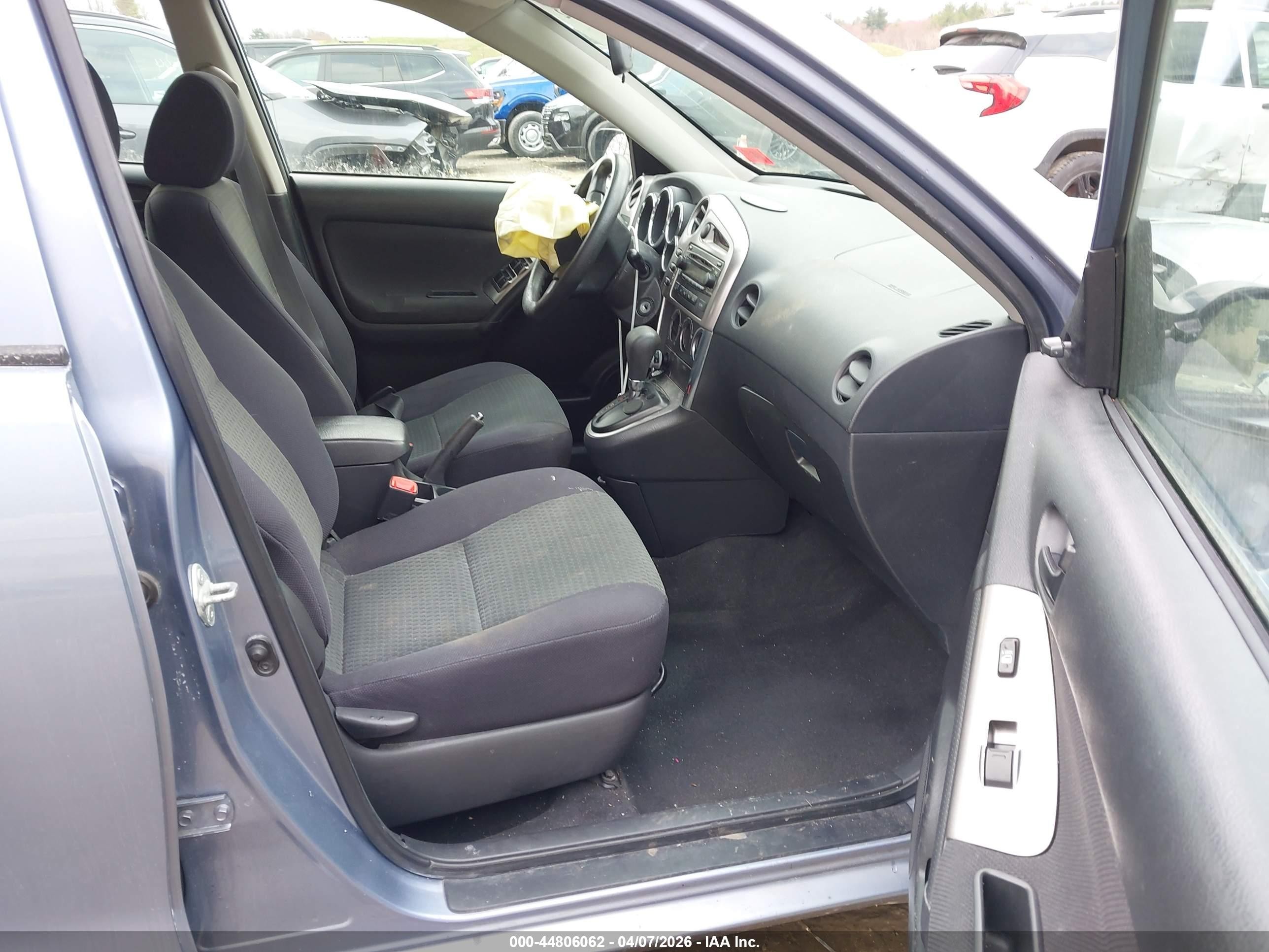 2007 Toyota Matrix Blue vin: 2T1KR32E07C633705