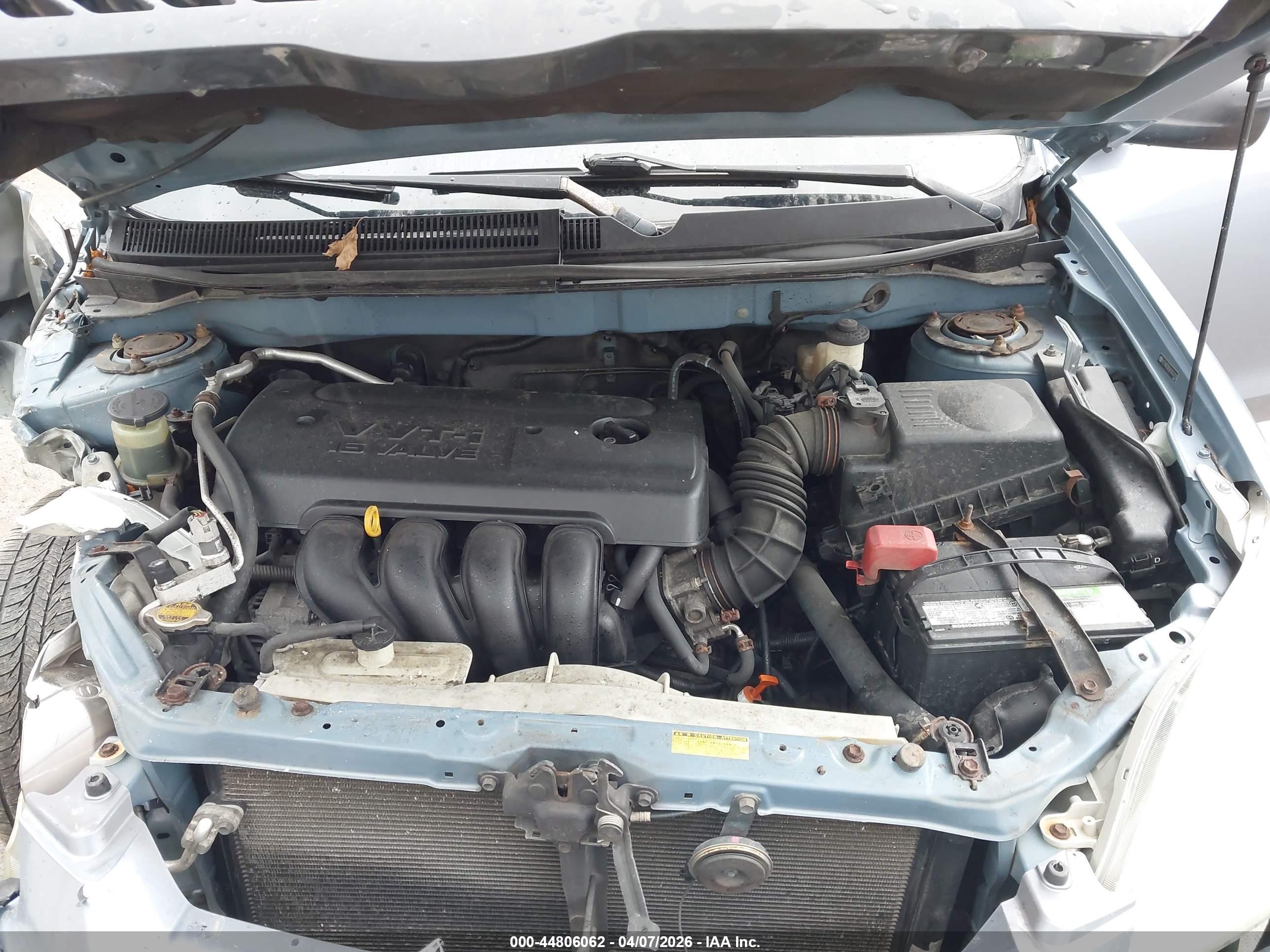 2007 Toyota Matrix Blue vin: 2T1KR32E07C633705