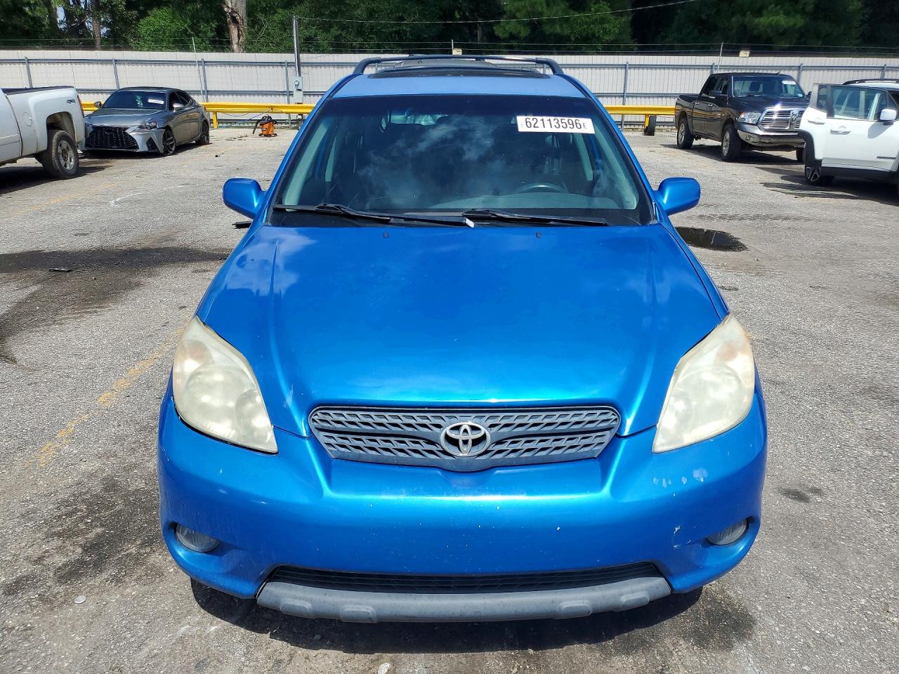 2007 Toyota Corolla Matrix Xr Синий vin: 2T1KR32E07C654196