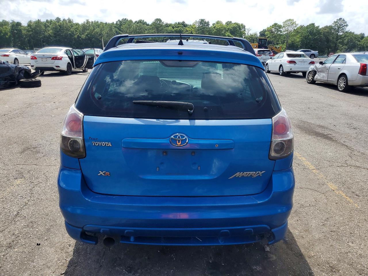 2007 Toyota Corolla Matrix Xr Синий vin: 2T1KR32E07C654196